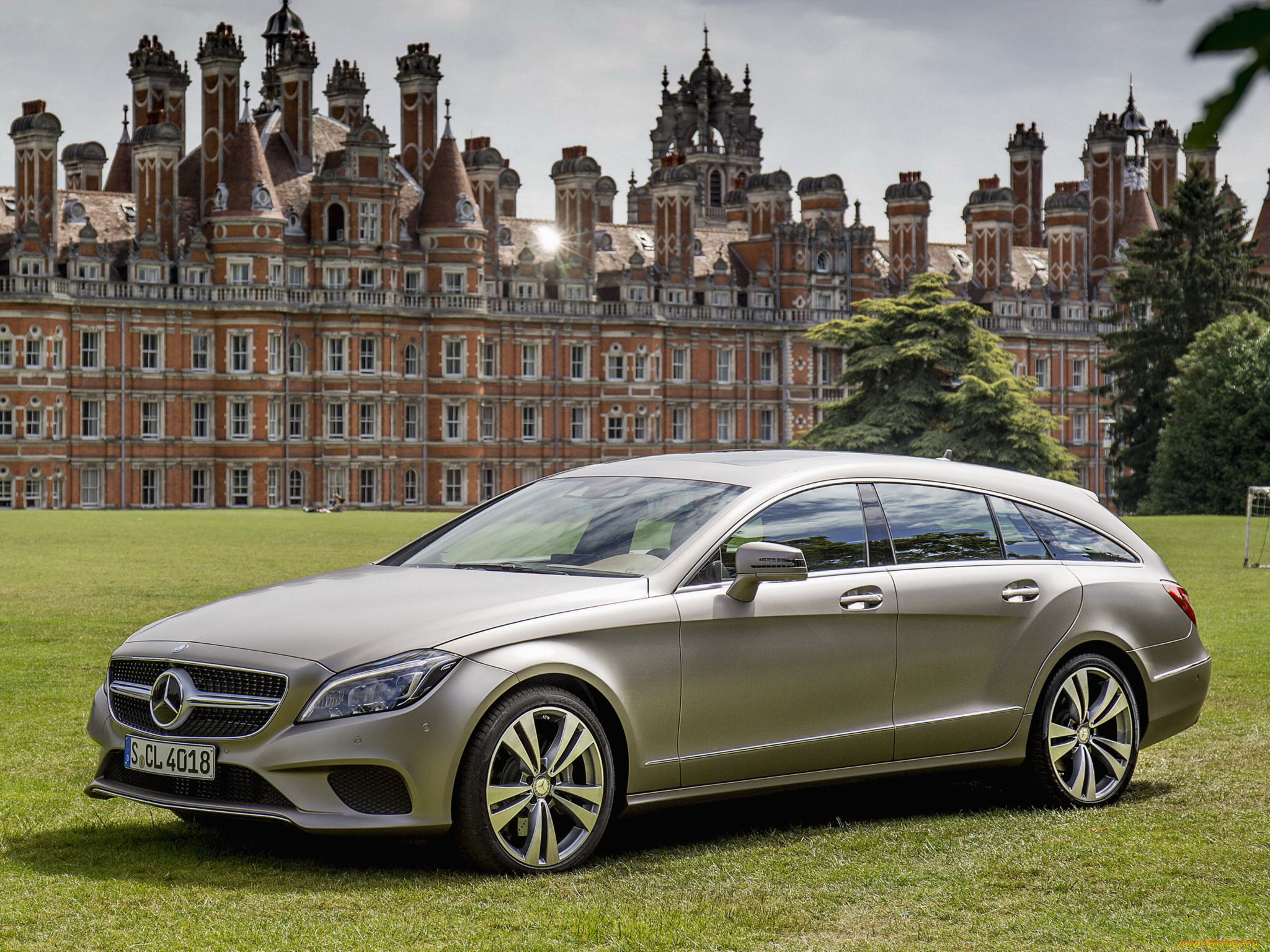 автомобили, mercedes-benz, cls, 350, 2014г, shooting, brake, x218, серый, bluetec