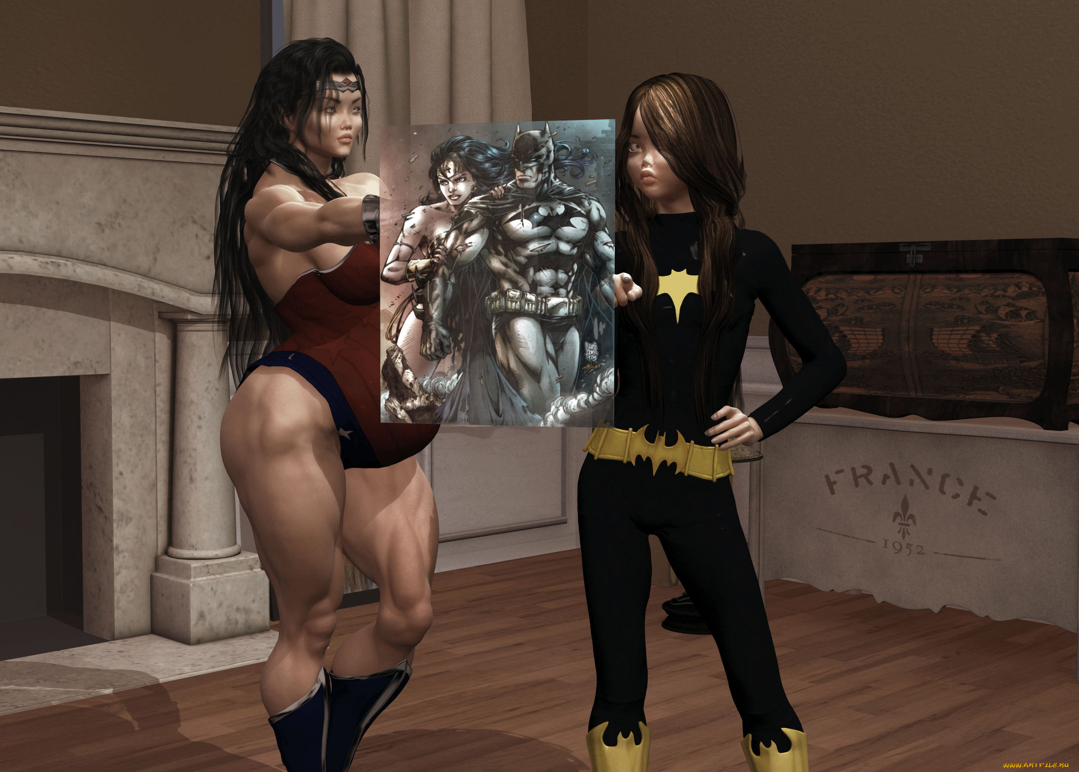 3д, графика, фантазия, , fantasy, взгляд, девушки