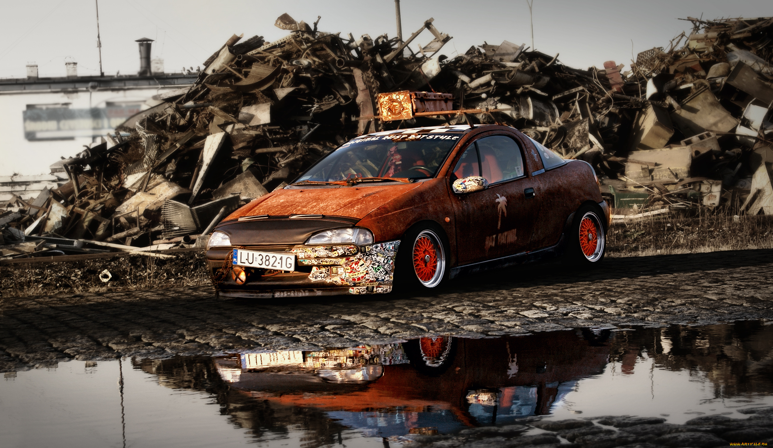 автомобили, opel, ratrod, tigra