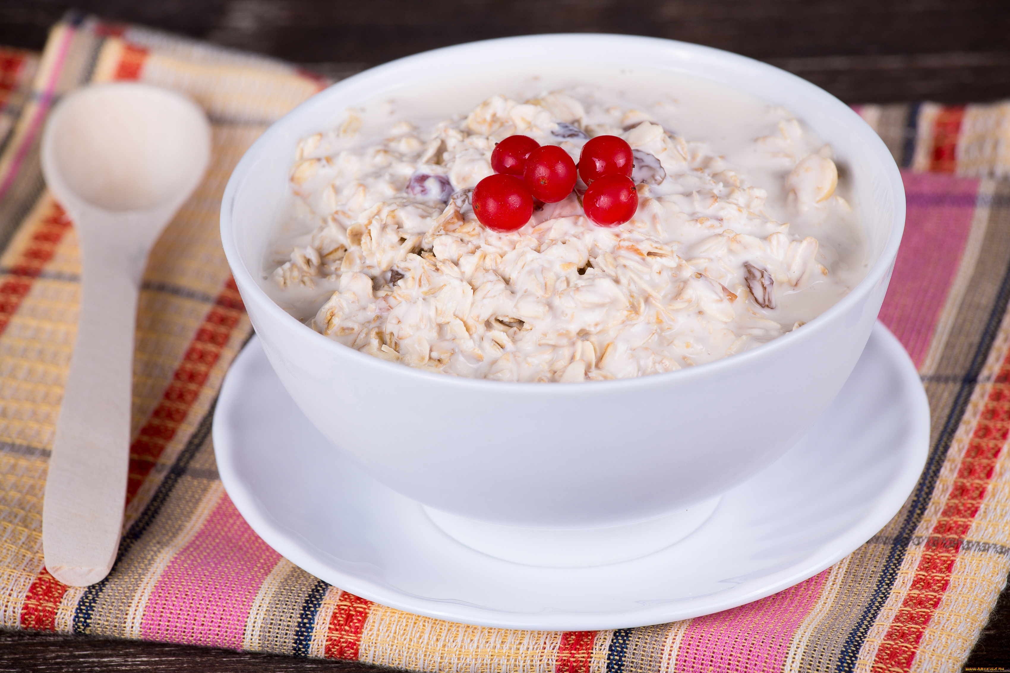 еда, разное, мюсли, завтрак, ягоды, красная, смородина