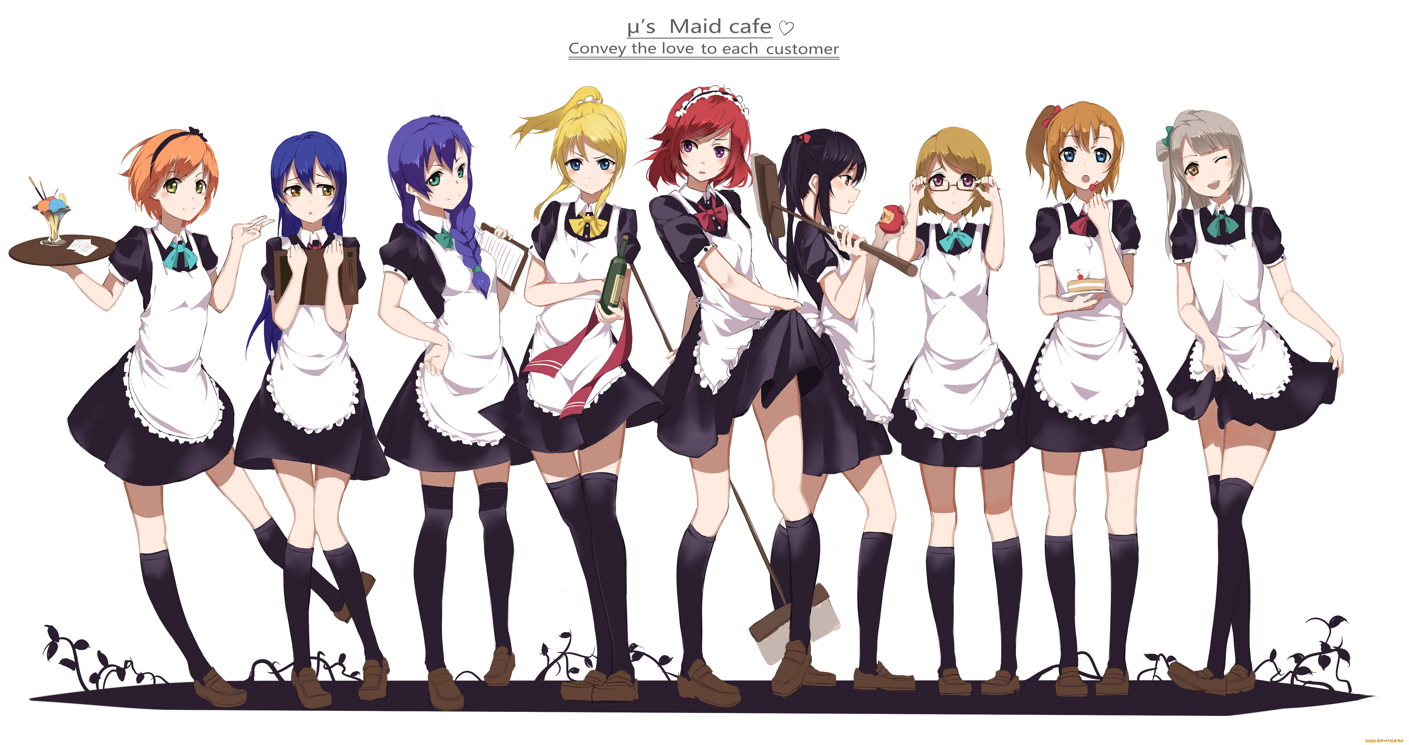 love, live, аниме, *unknown, , другое, под, мороженое, sonoda, umi, nishikino, maki, minami, kotori, love, live, school, idol, project, gensou, kuro, usagi, арт, kousaka, honoka, koizumi, hanayo, ayase, eri, бутылка, девушки, yazawa, nico, toujou, nozomi