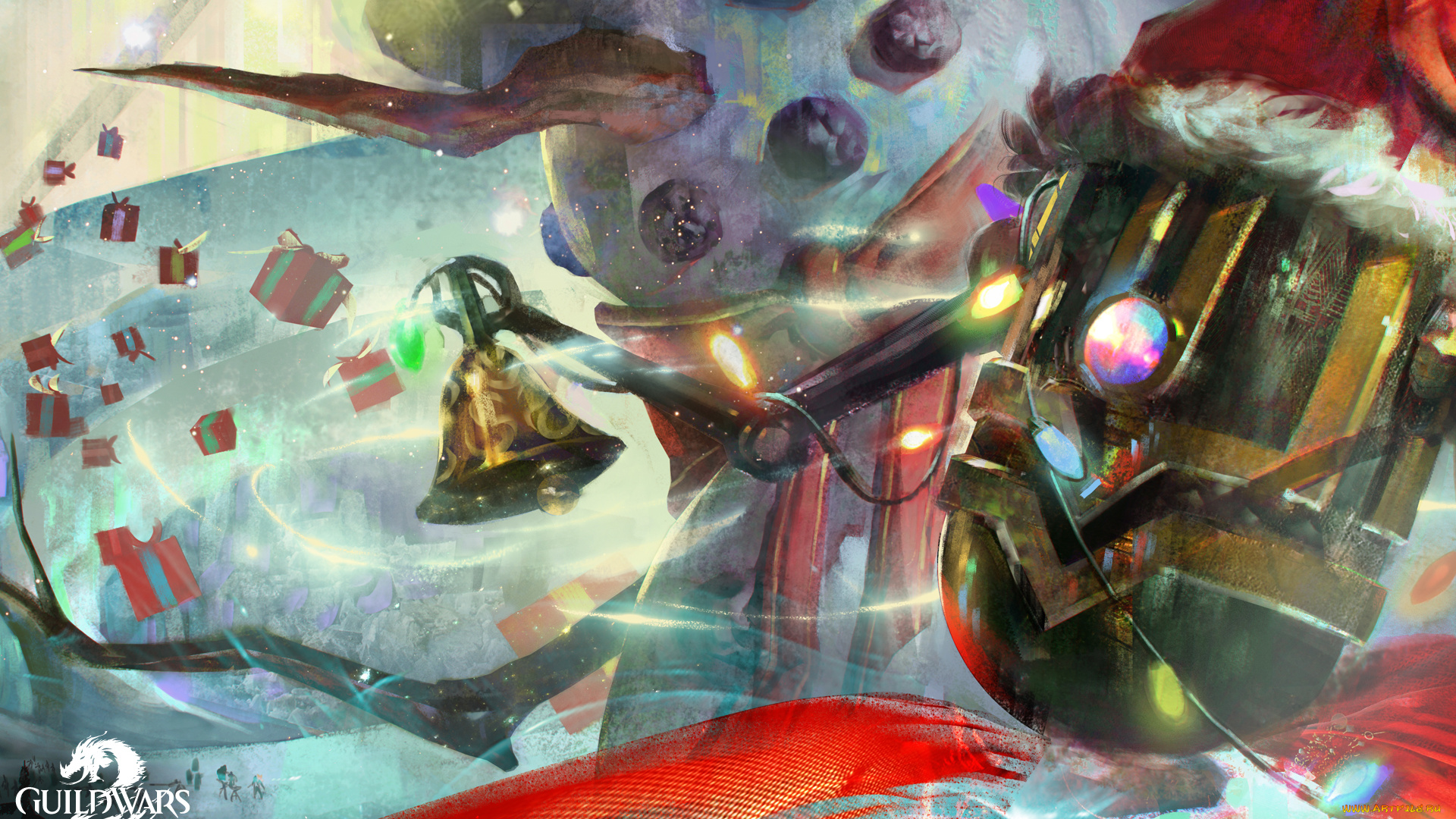 видео, игры, guild, wars, 2, action, ролевая, 2, wars, guild