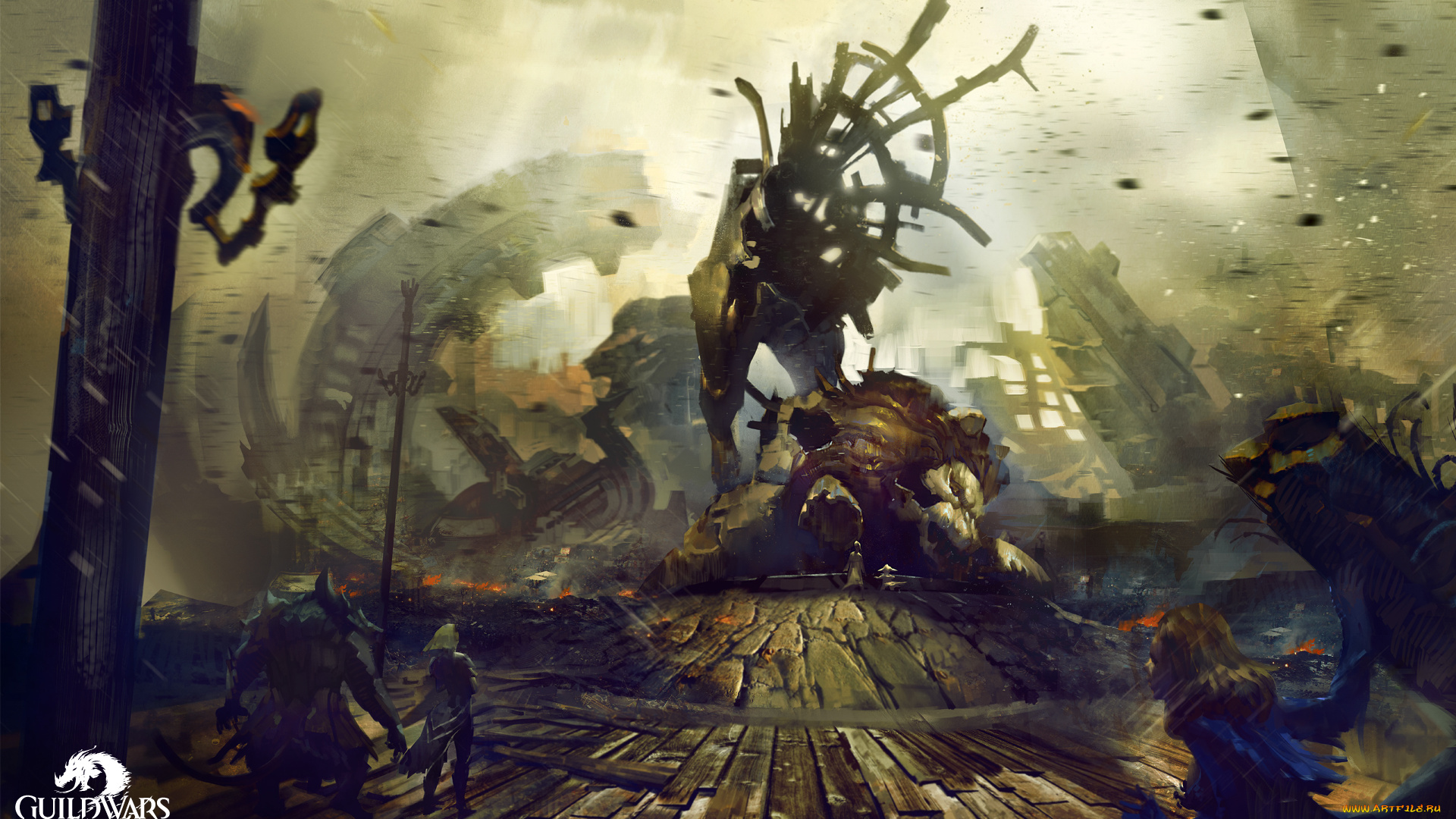 видео, игры, guild, wars, 2, guild, action, ролевая, 2, wars