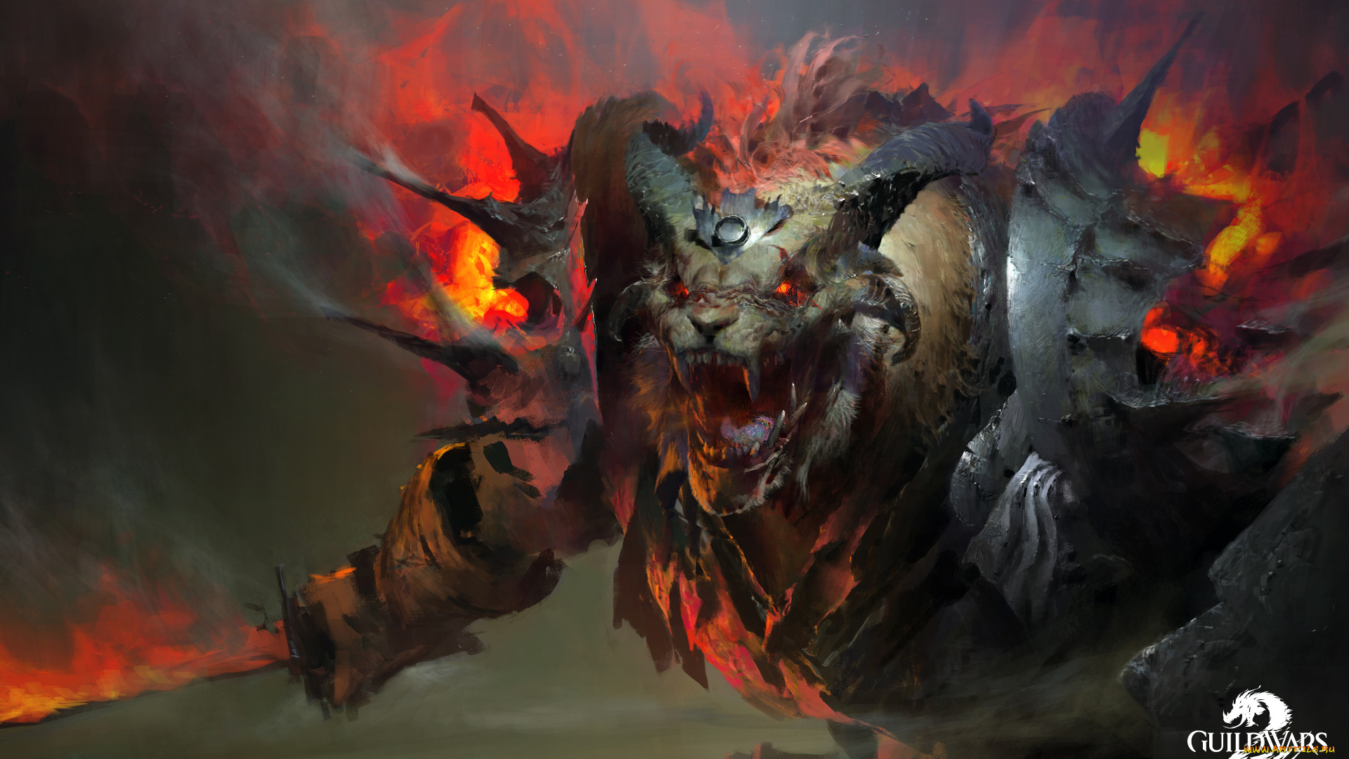 видео, игры, guild, wars, 2, guild, action, ролевая, wars, 2