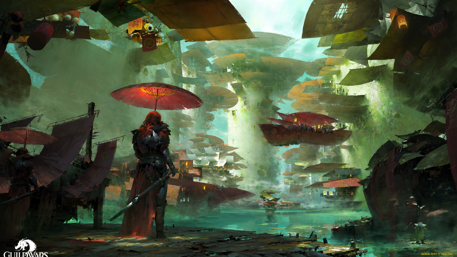 видео, игры, guild, wars, 2, guild, action, ролевая, 2, wars