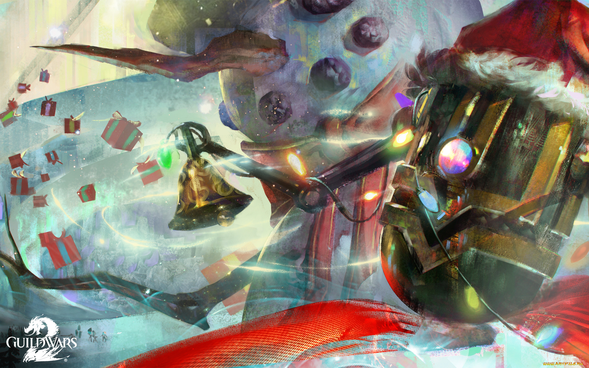 видео, игры, guild, wars, 2, action, ролевая, 2, wars, guild