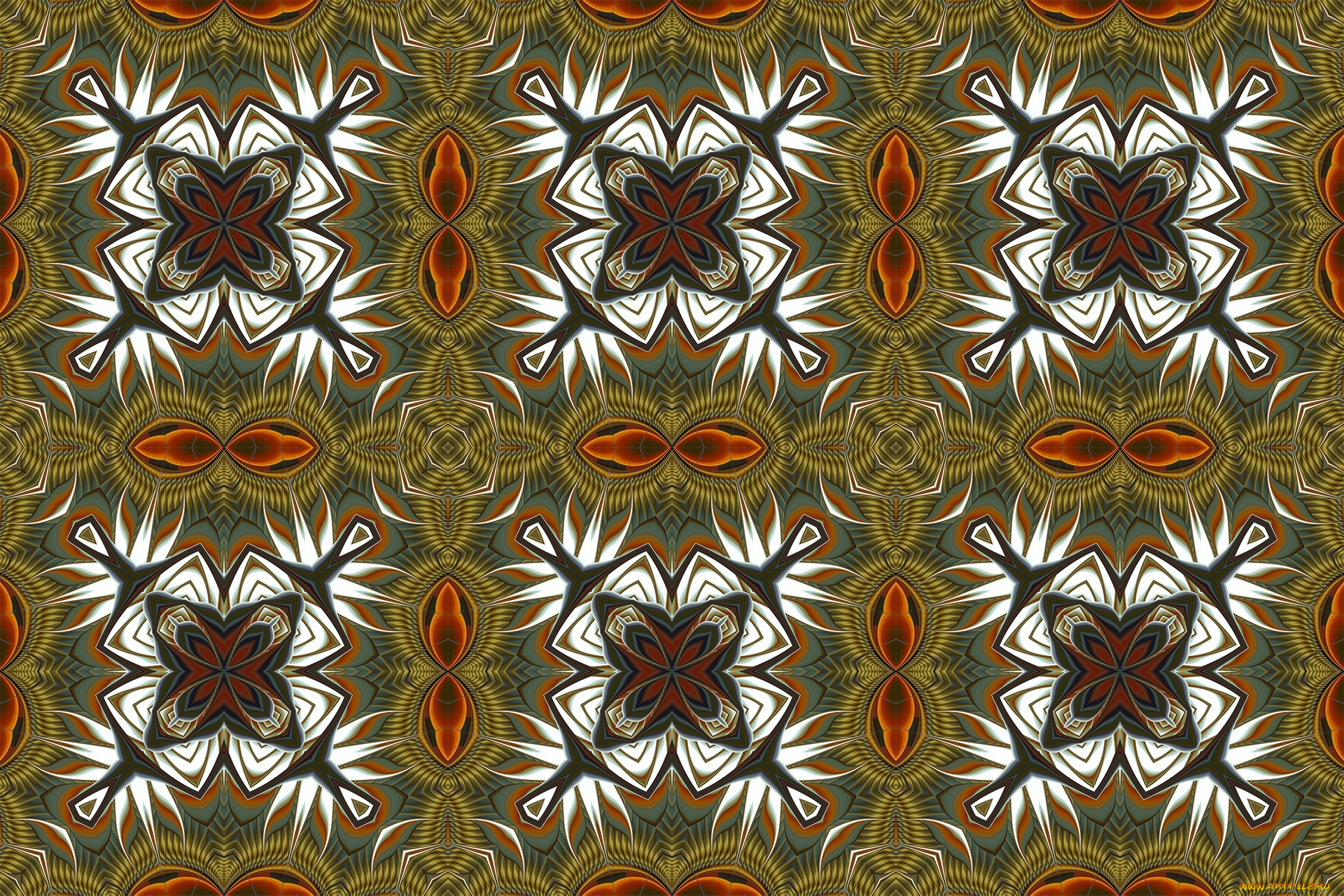 3д, графика, фракталы, , fractal, цвета, фон, узор