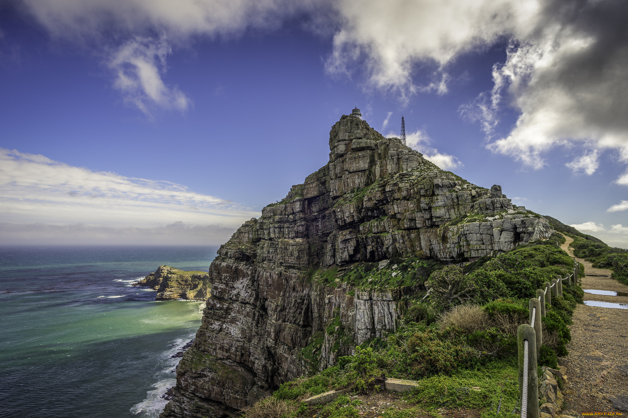 природа, маяки, маяк, побережье