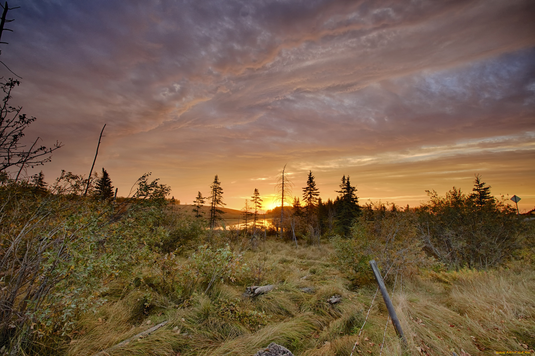 природа, восходы, закаты, рассвет