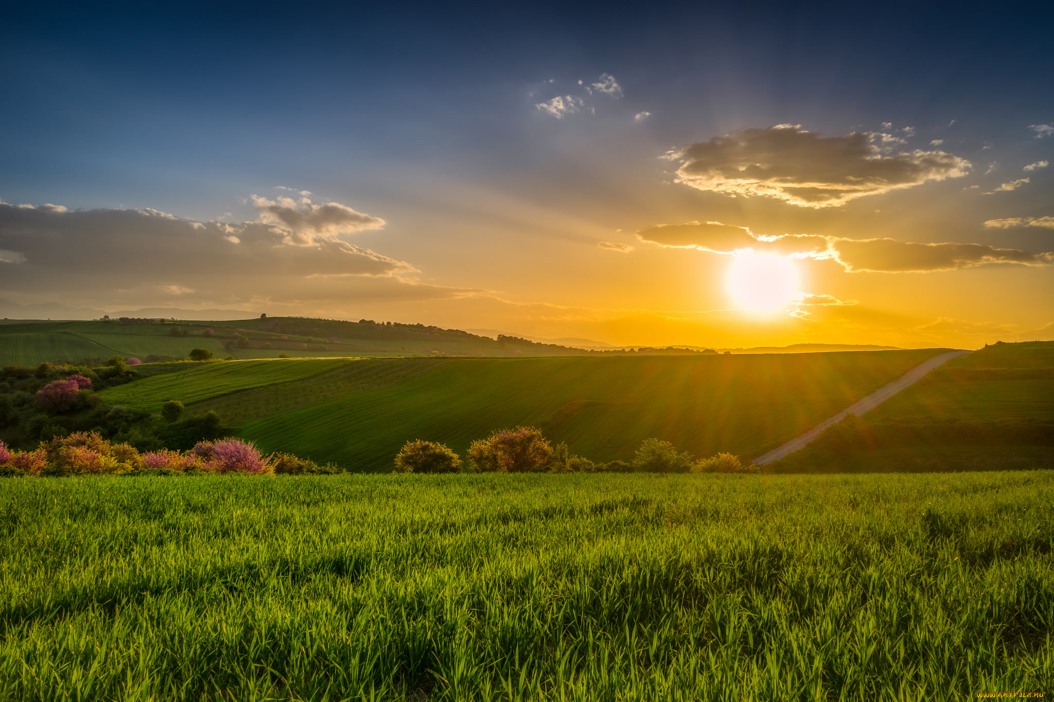 природа, восходы, закаты, рассвет