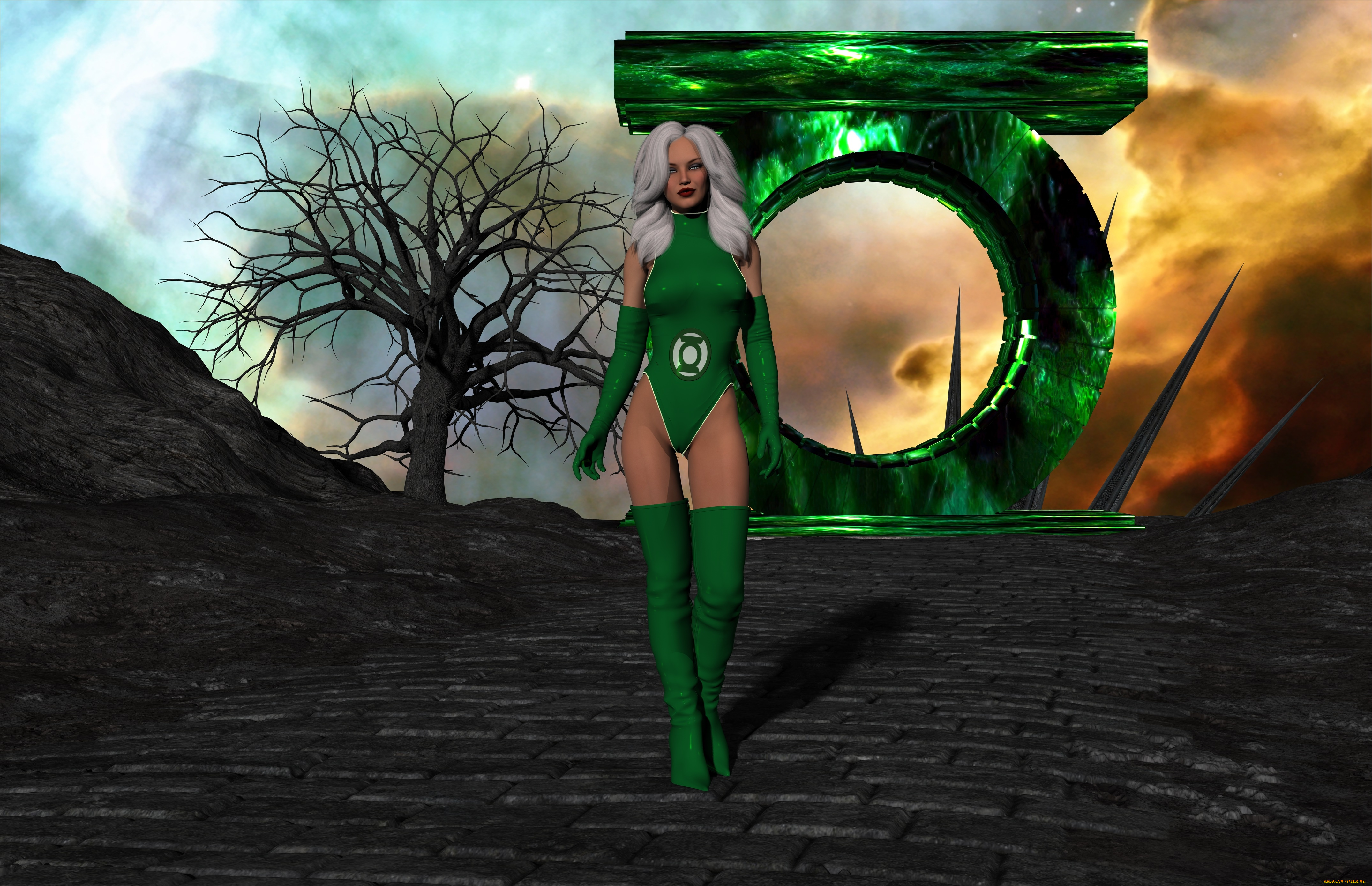 3д, графика, люди, , people, фон, взгляд, девушка