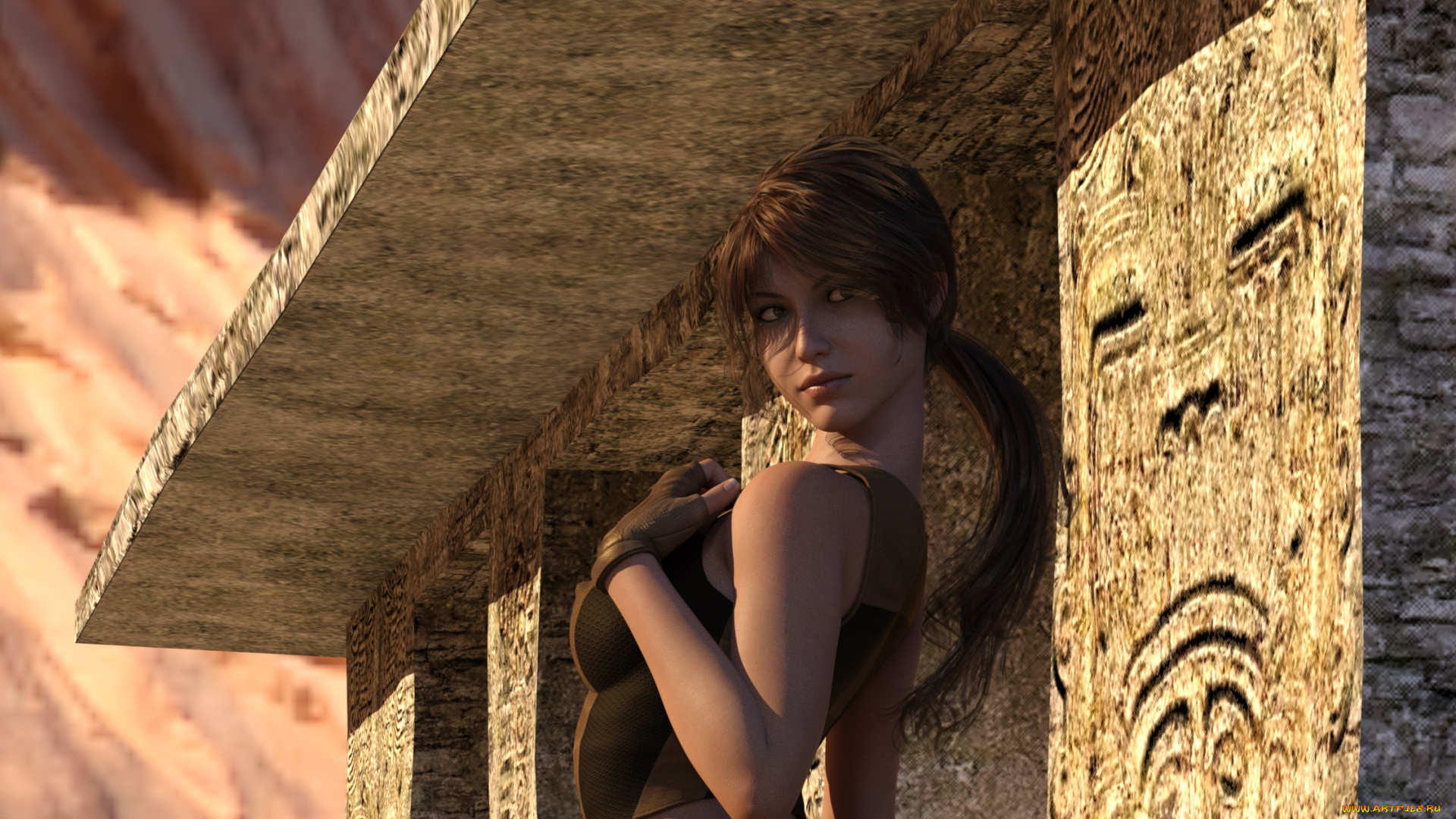 3д, графика, люди, , people, фон, девушка, взгляд