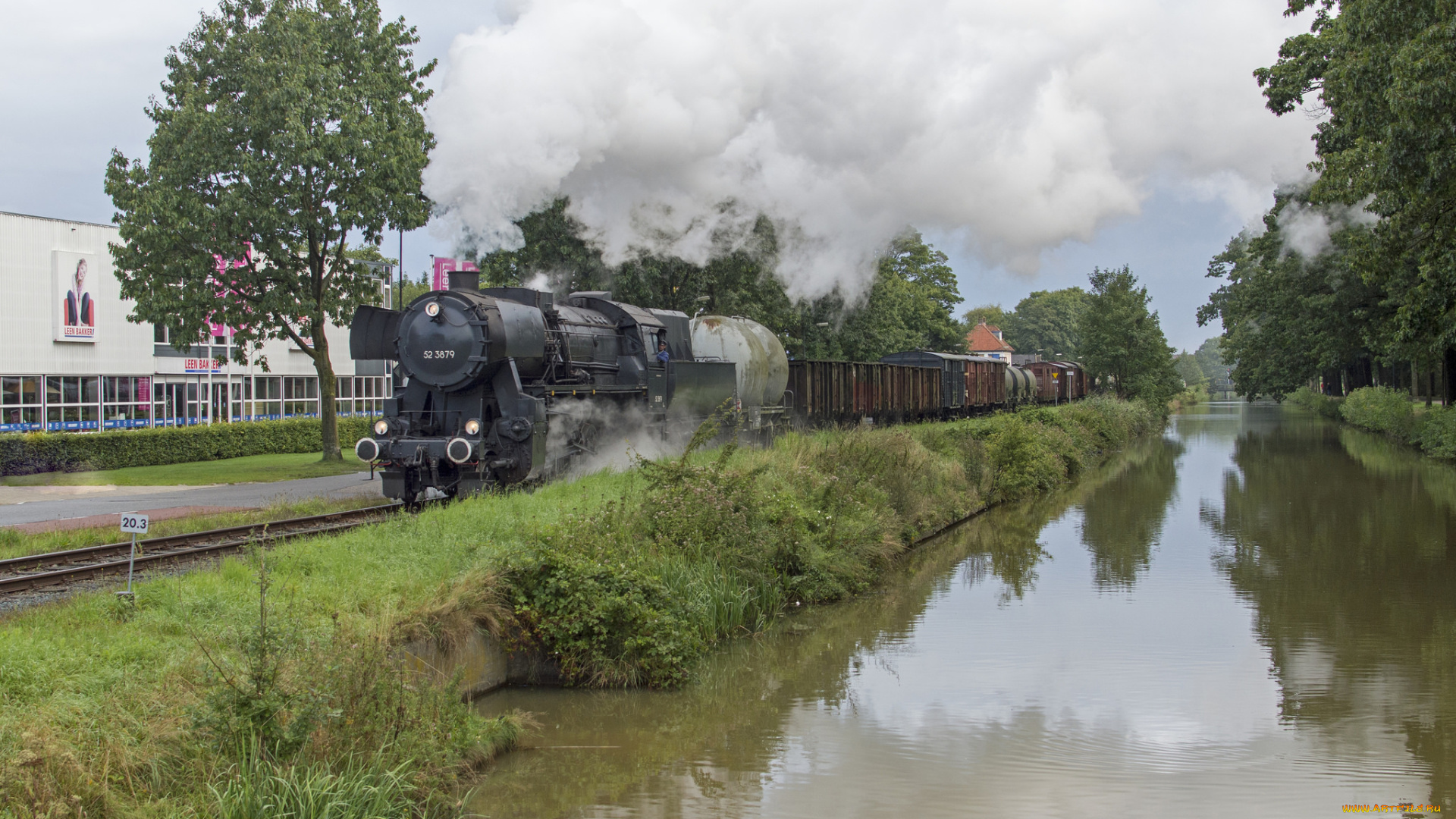 техника, паровозы, рельсы, паровоз