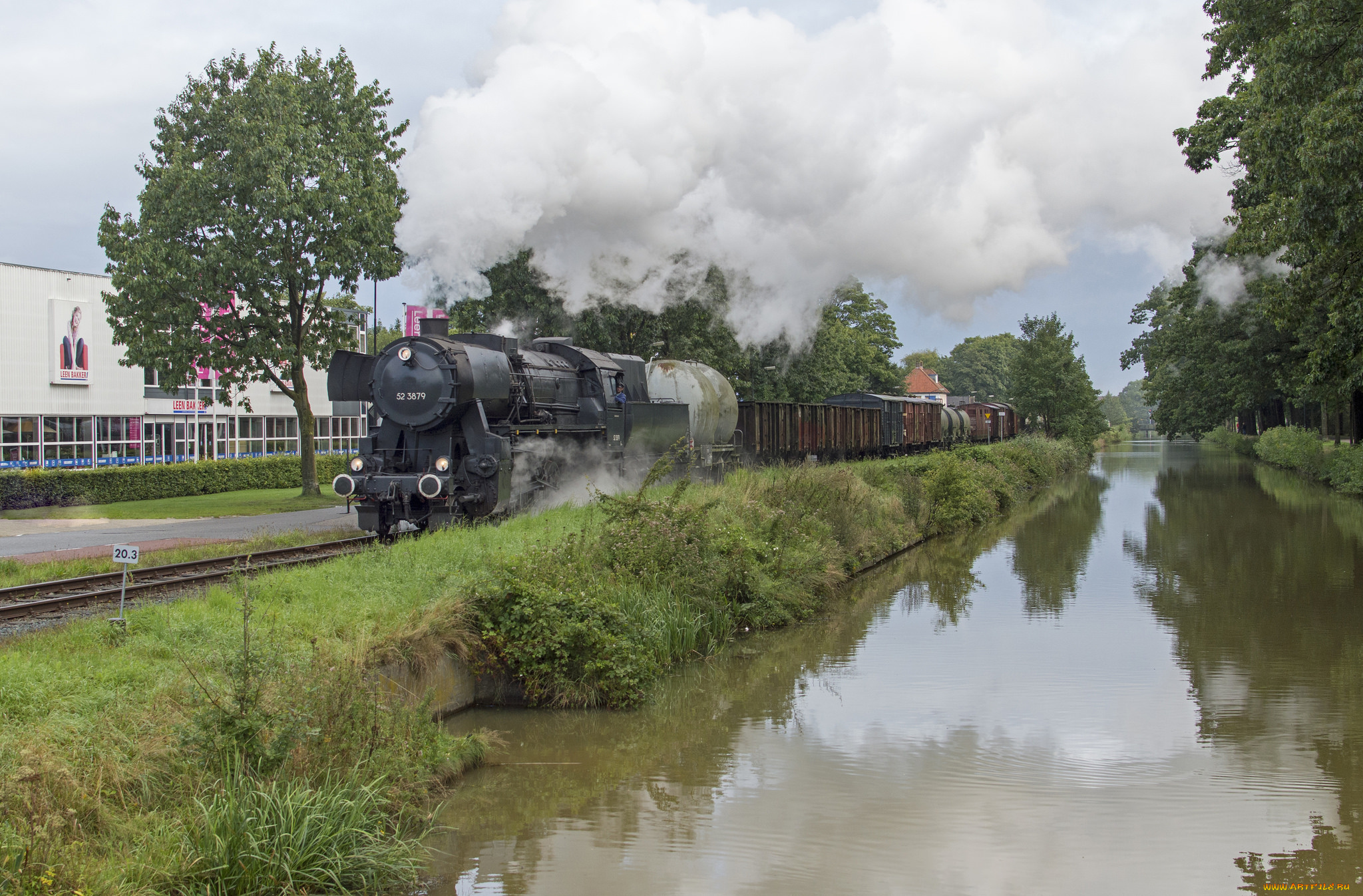 техника, паровозы, рельсы, паровоз