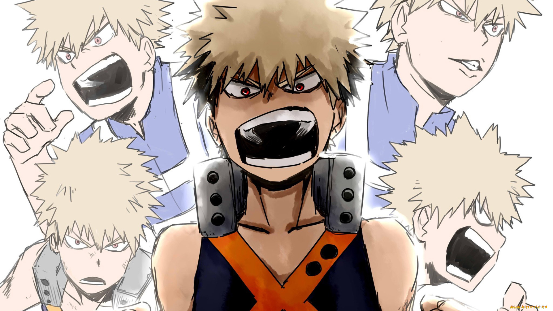 аниме, boku, no, hero, academia, моя, геройская, академия