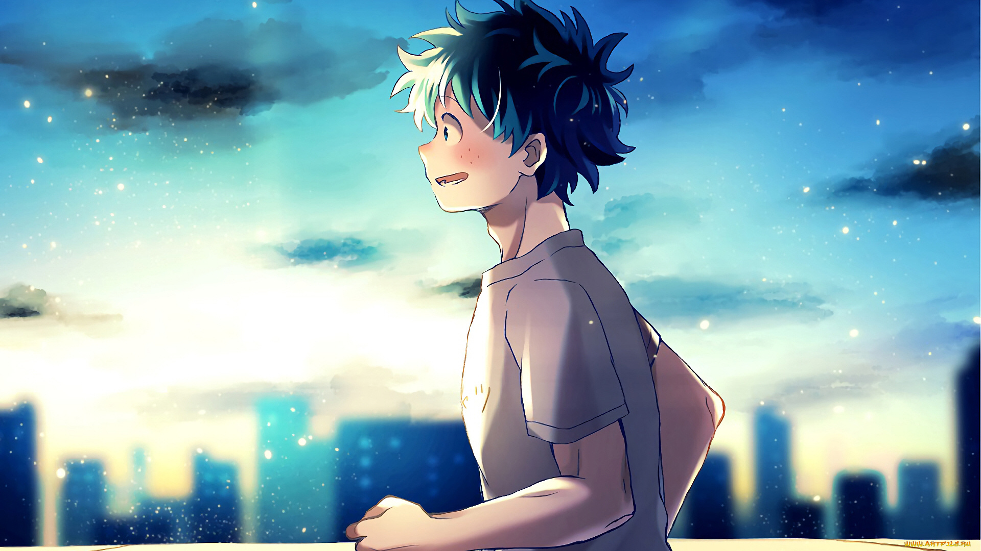 аниме, boku, no, hero, academia, моя, геройская, академия