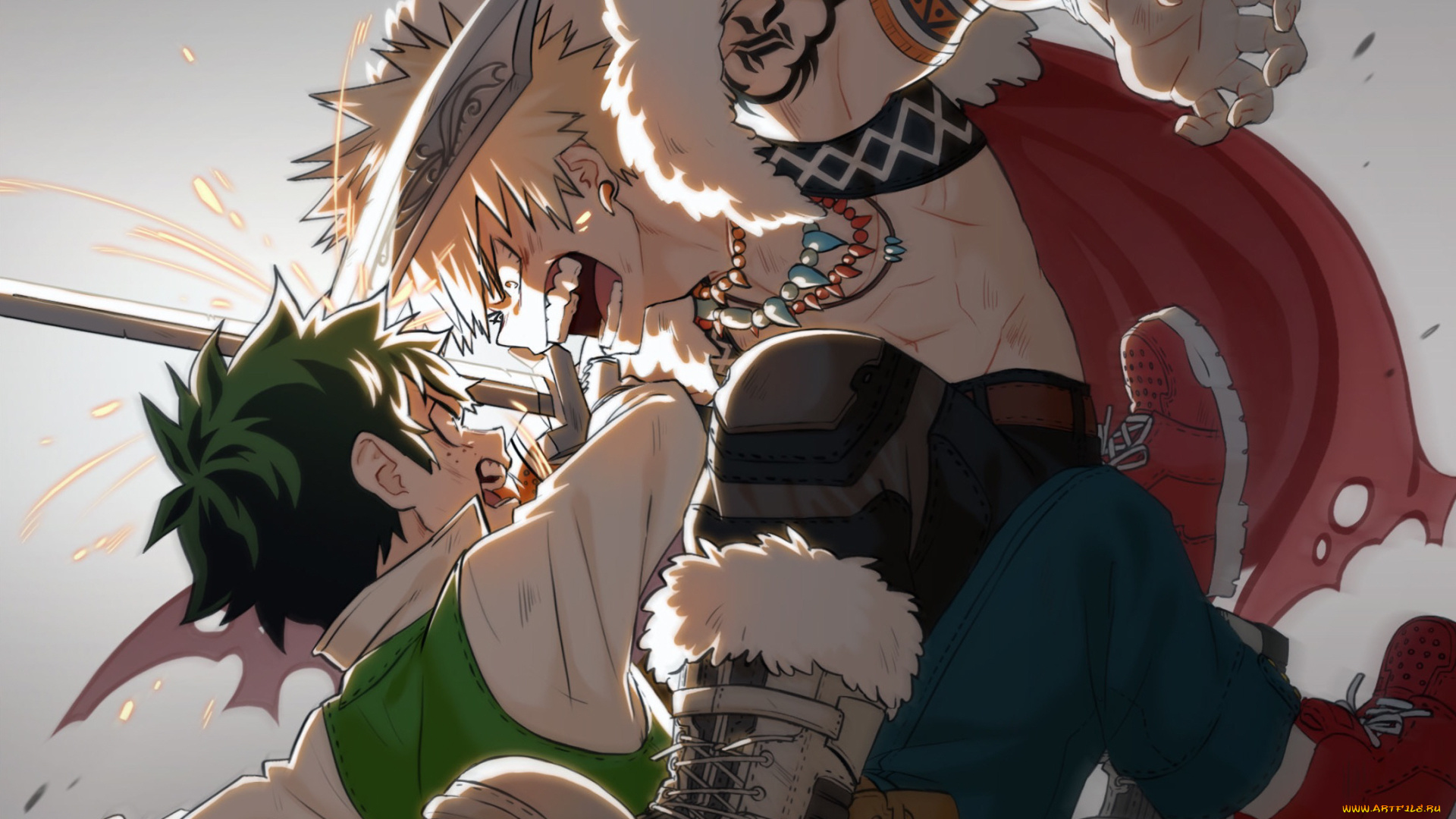 аниме, boku, no, hero, academia, моя, геройская, академия