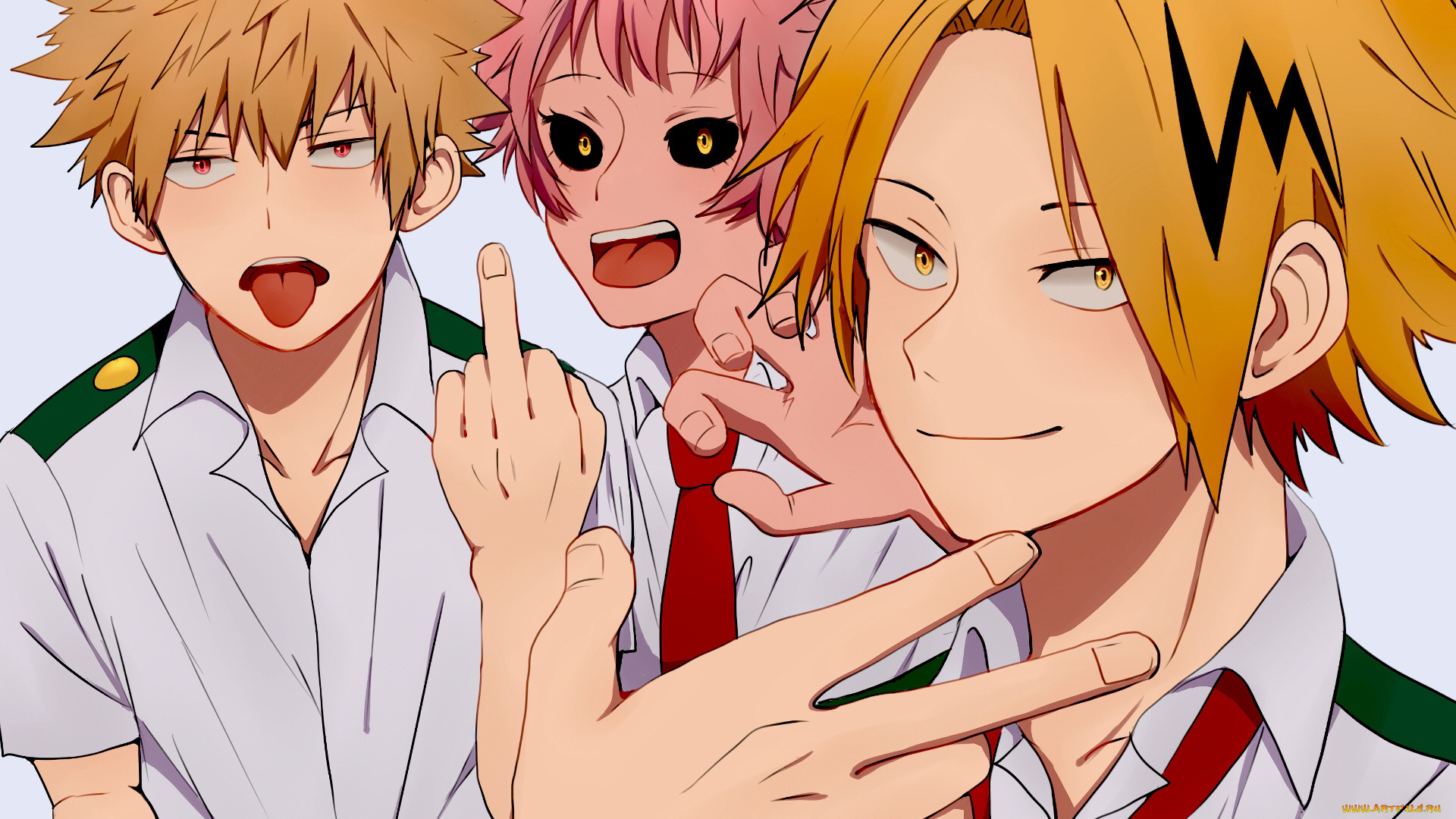 аниме, boku, no, hero, academia, моя, геройская, академия