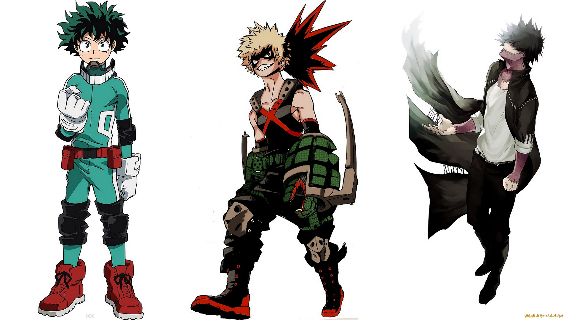 аниме, boku, no, hero, academia, парни