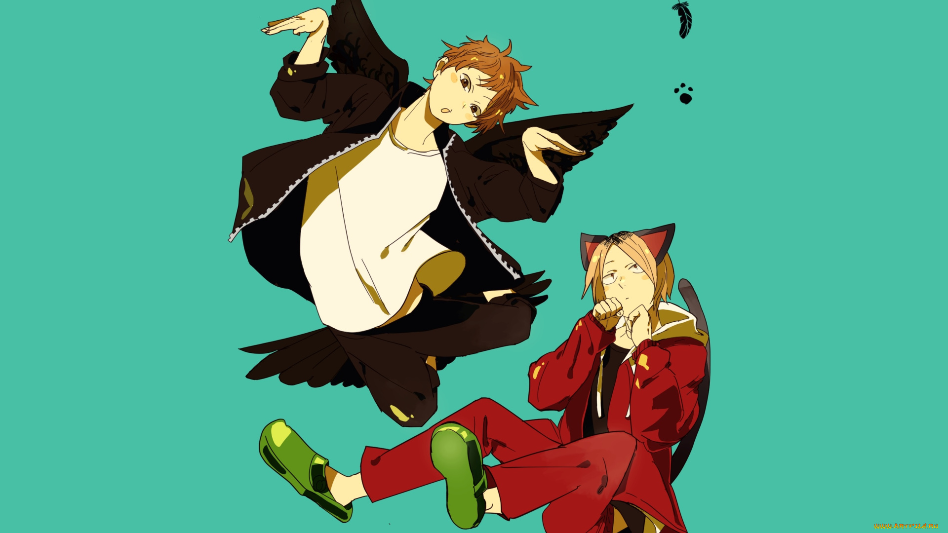 аниме, haikyuu, волейбол