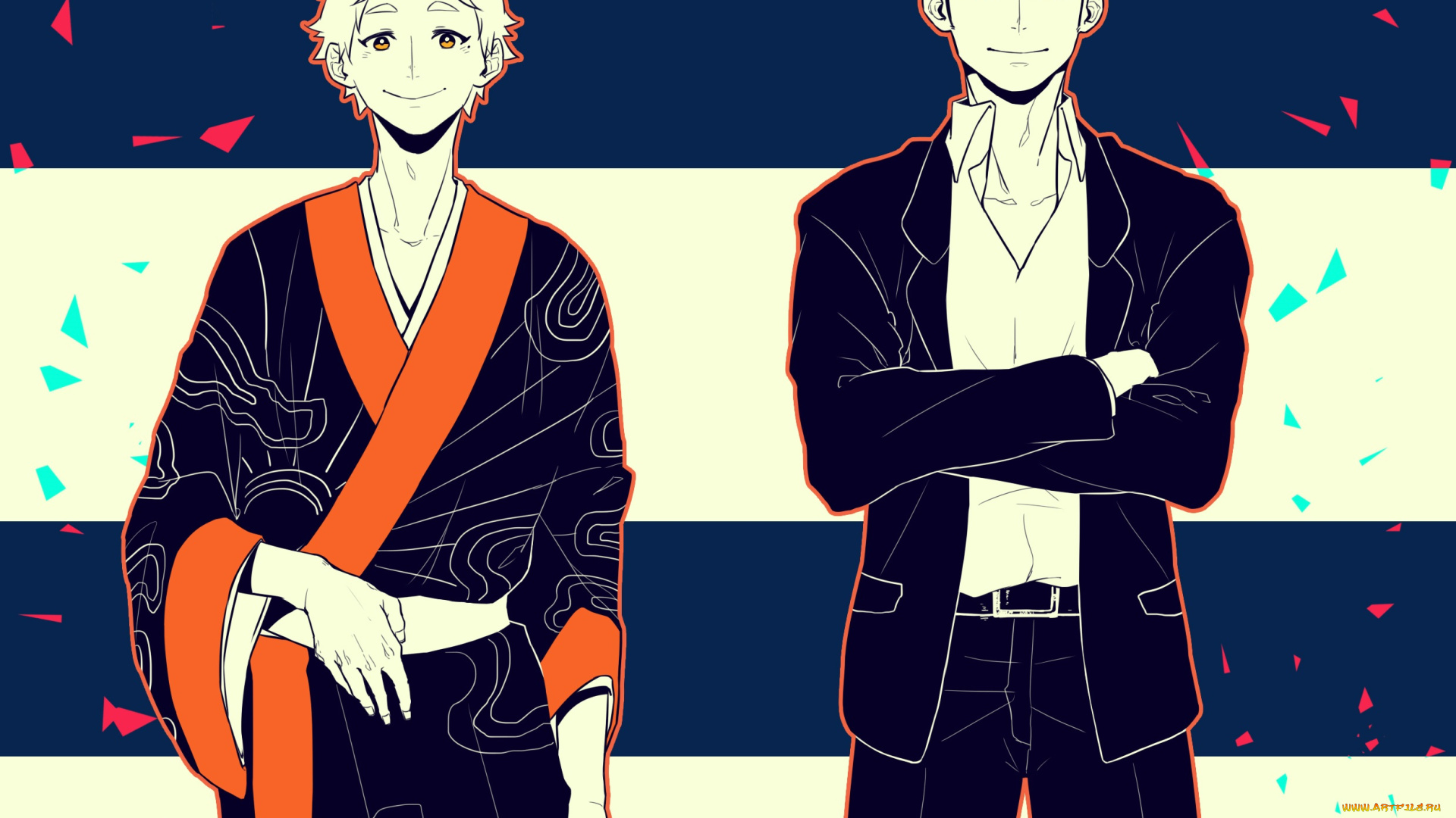 аниме, haikyuu, волейбол