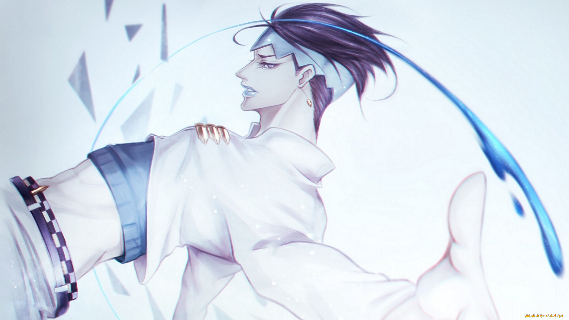 аниме, jojo`s, bizarre, adventure, парень