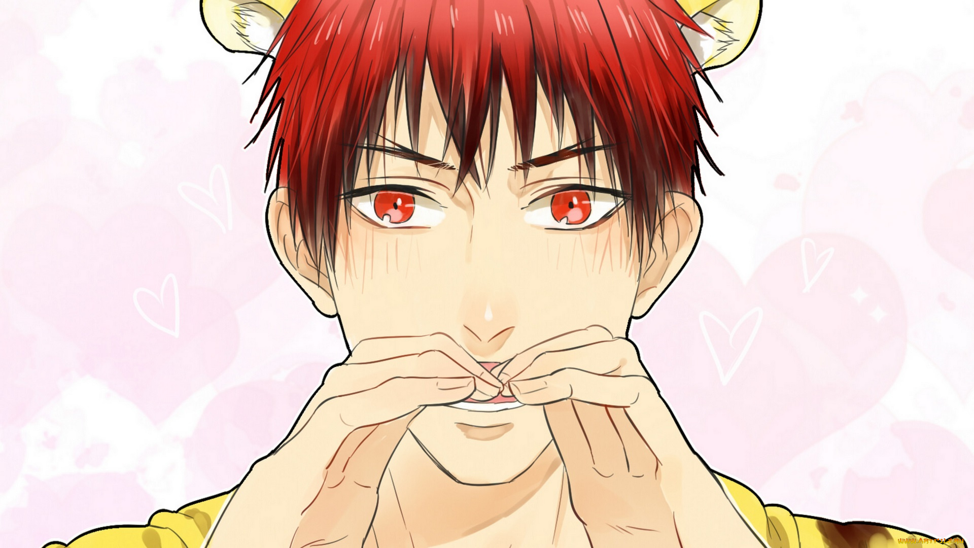 аниме, kuroko, no, baske, кагами