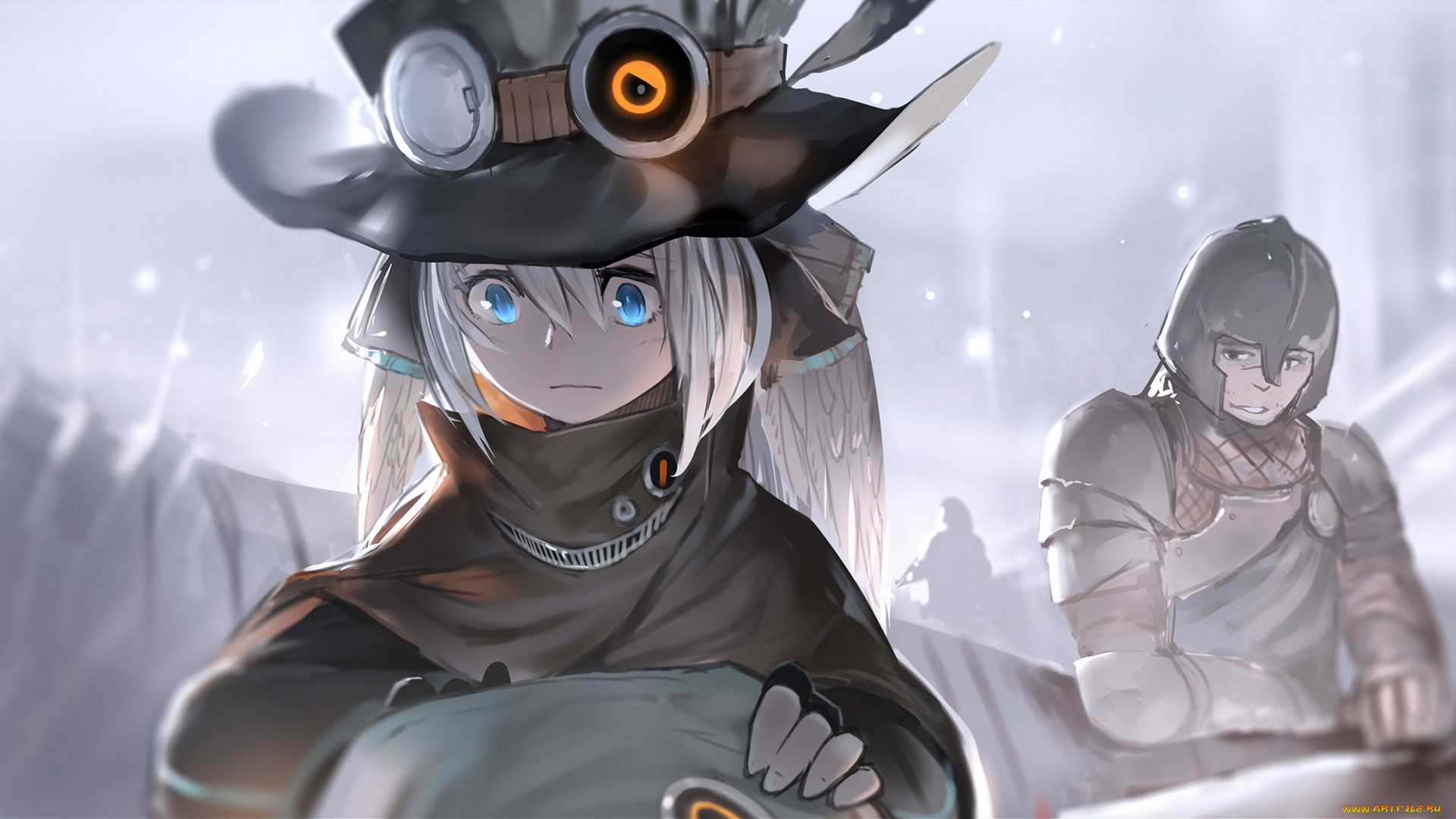 аниме, pixiv, fantasia, девочка