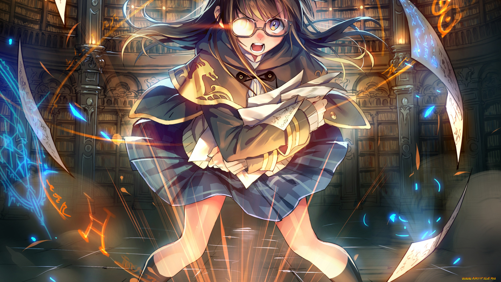 аниме, shingeki, no, bahamut, shingeki, no, bahamut