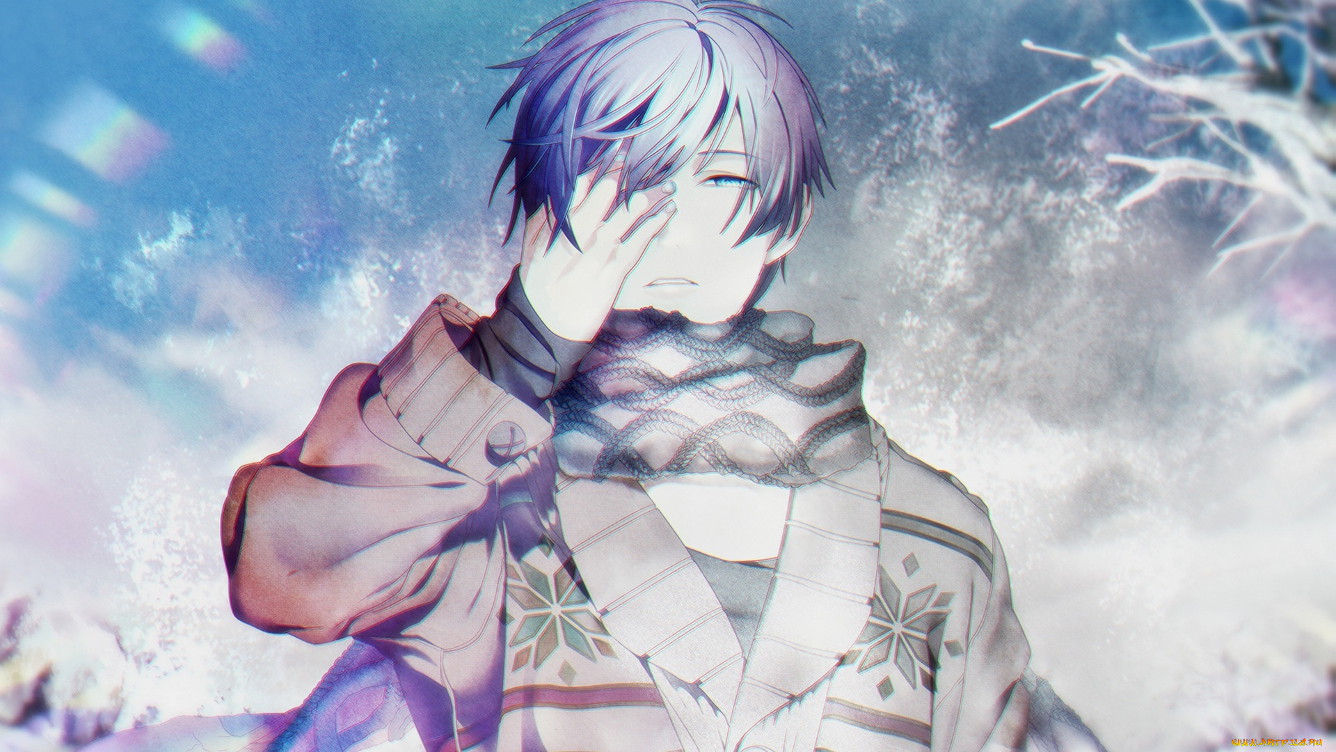 аниме, vocaloid, парень