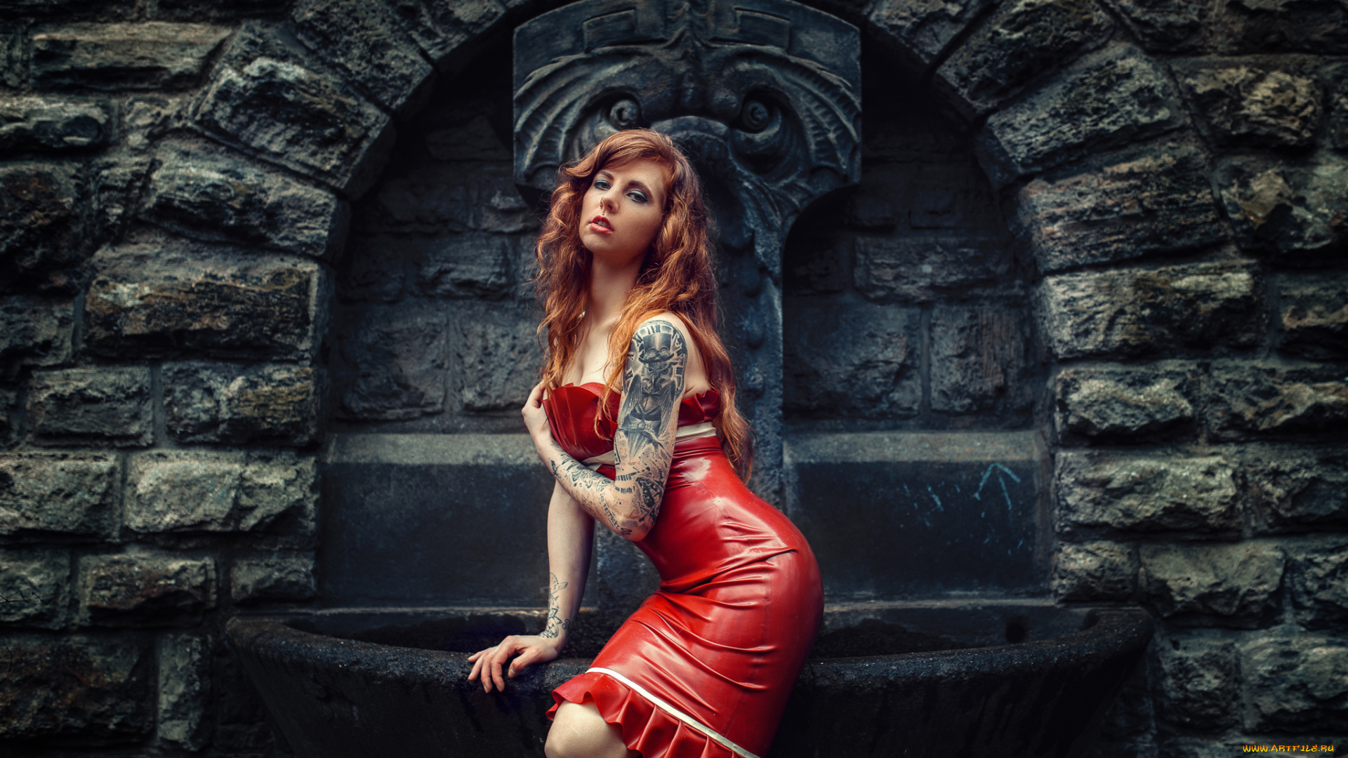 девушки, -unsort, , рыжеволосые, и, другие, julia, wendt