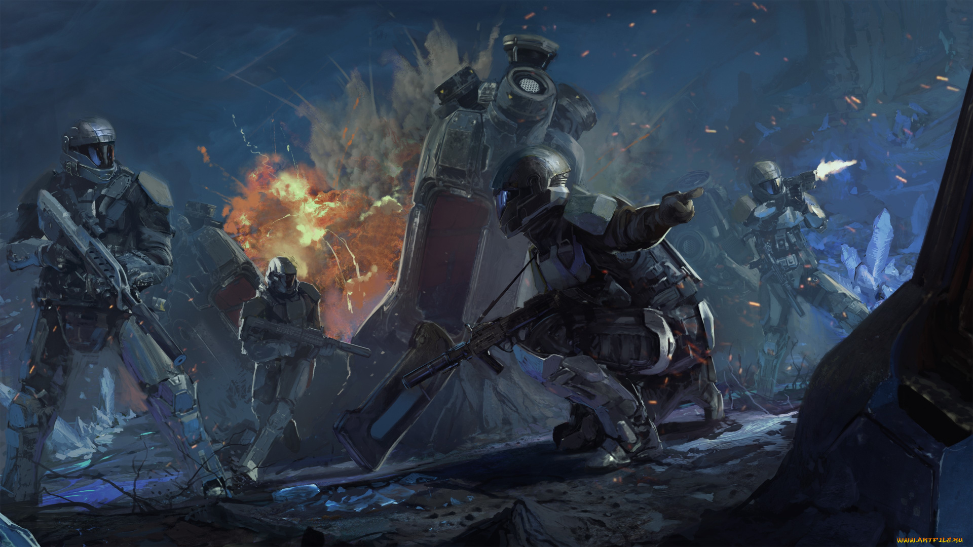 видео, игры, halo, wars, 2, стратегия, halo, wars, 2, игра