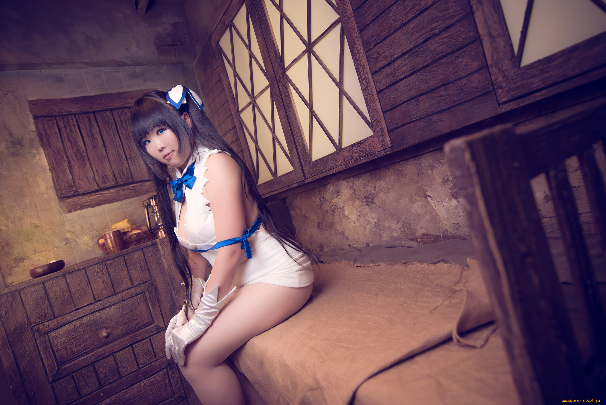 девушки, -unsort, , азиатки, азиатка, макияж, платье, шатенка, девушка