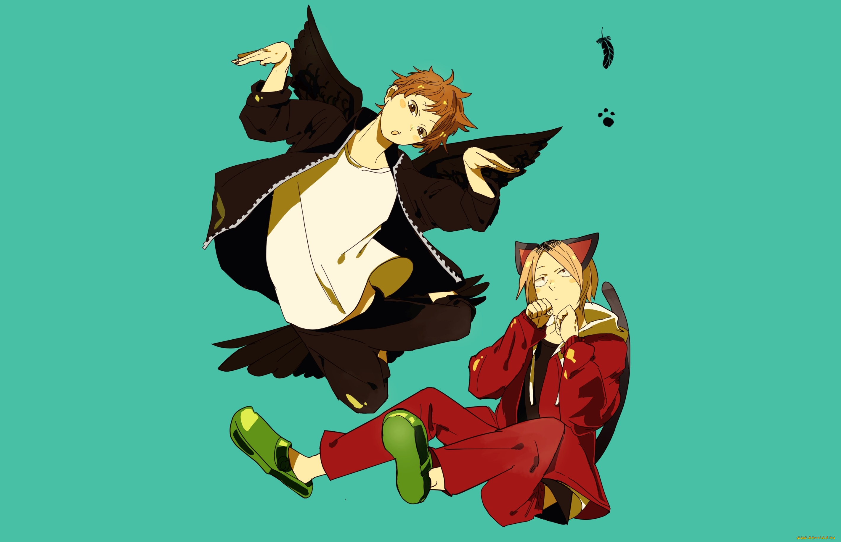 аниме, haikyuu, волейбол