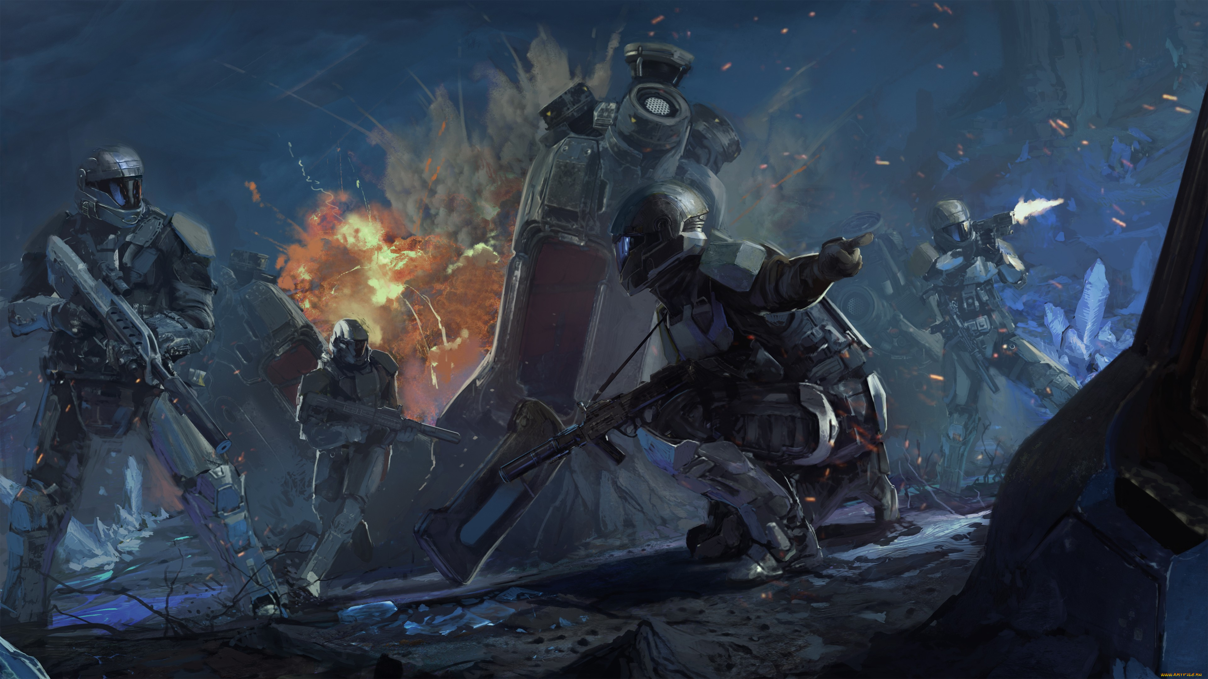 видео, игры, halo, wars, 2, стратегия, halo, wars, 2, игра