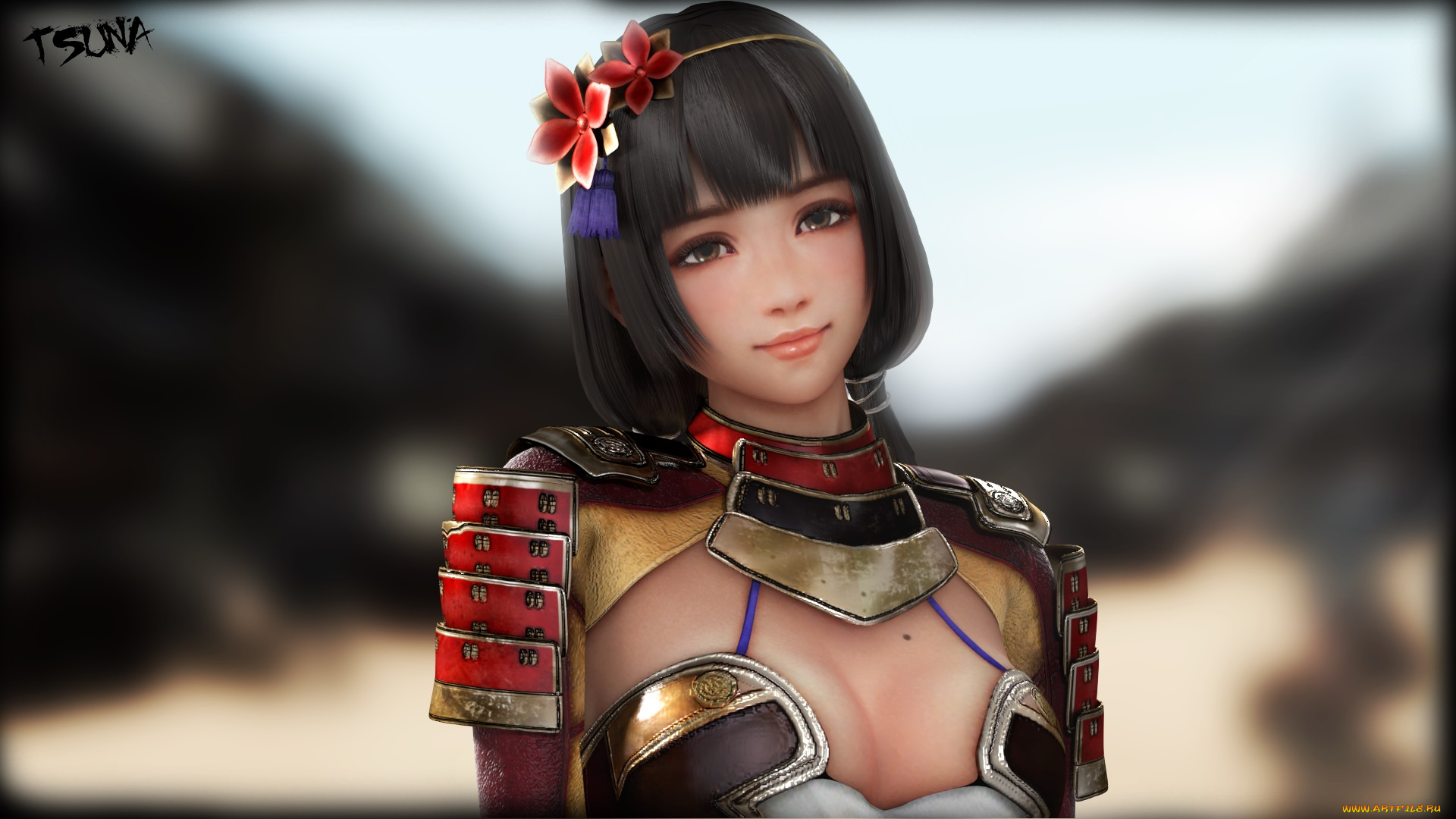 3д, графика, фантазия, , fantasy, девушка, взгляд, фон