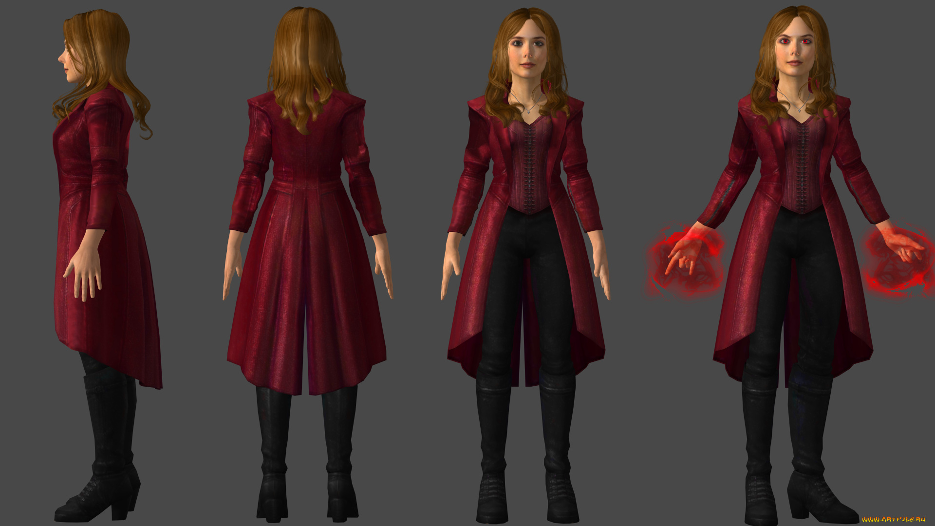 3д, графика, фантазия, , fantasy, фон, взгляд, девушка