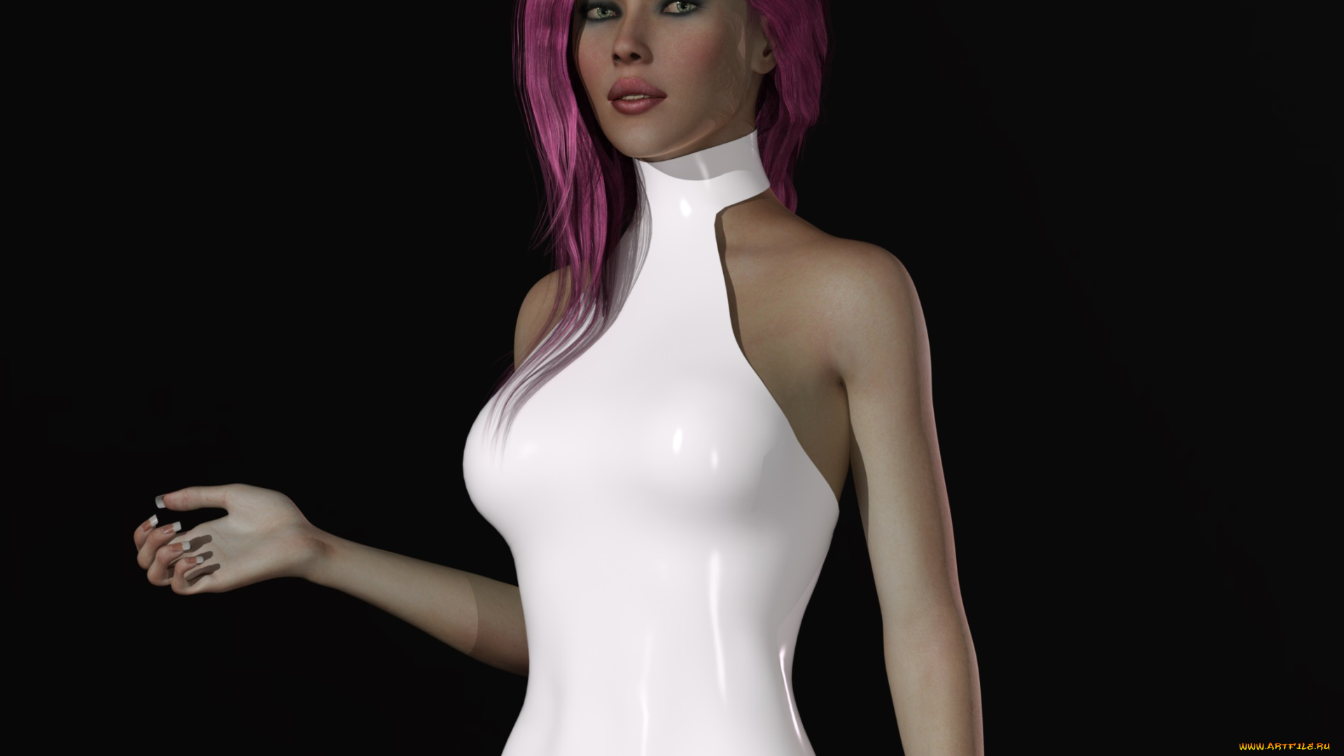 3д, графика, люди, , people, девушка, фон, взгляд