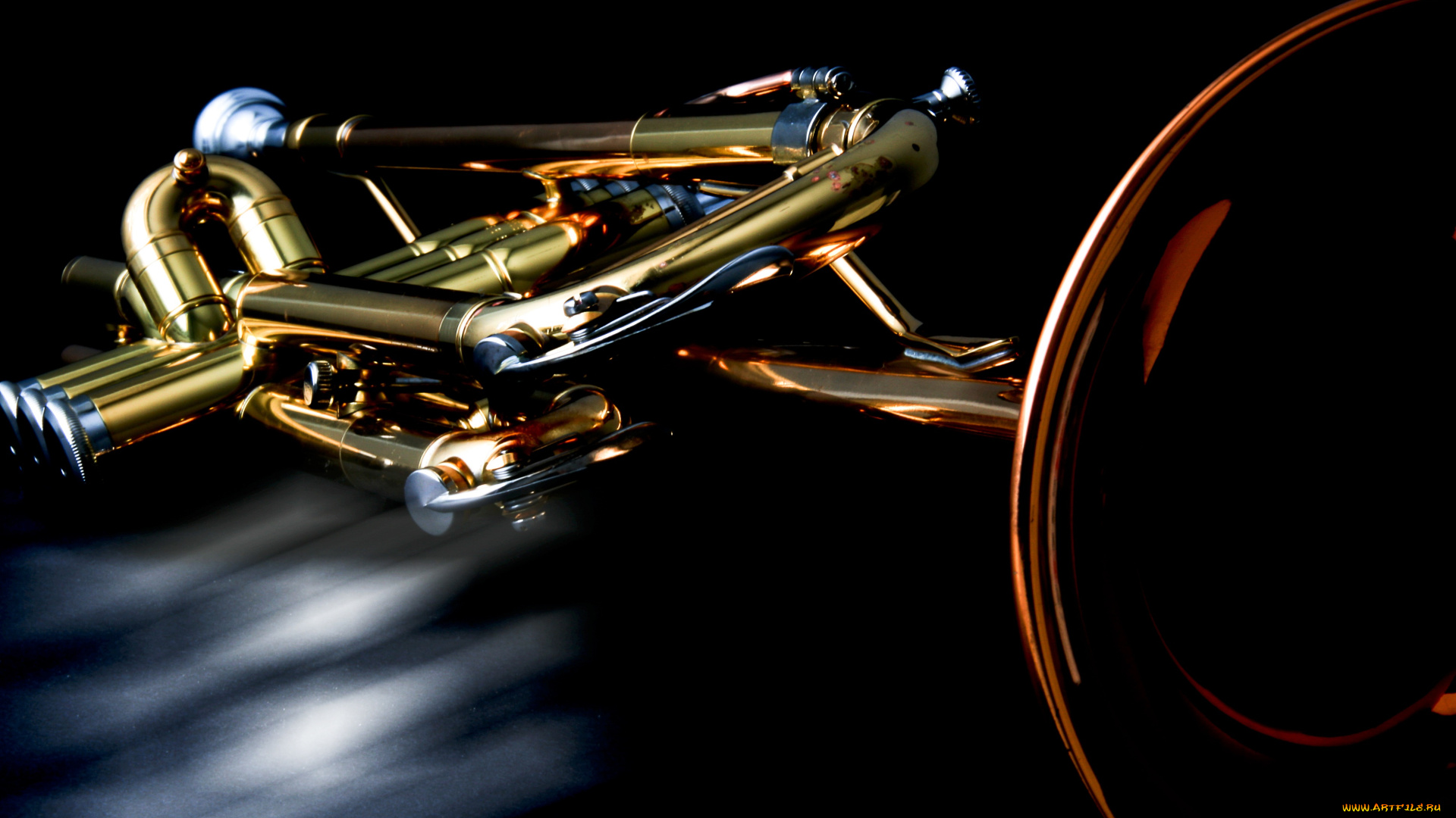 музыка, -музыкальные, инструменты, инструмент, труба