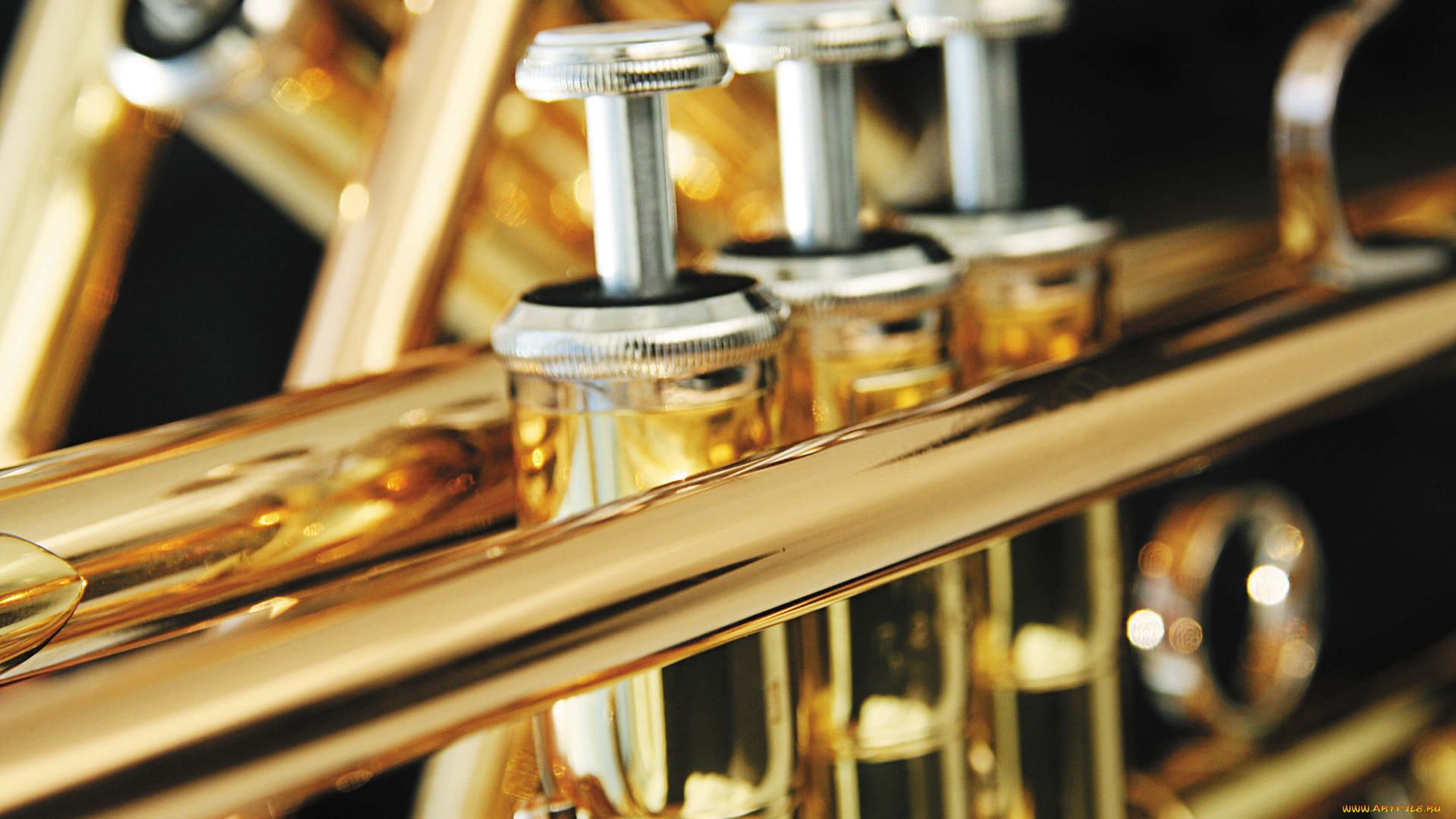 музыка, -музыкальные, инструменты, труба, деталь