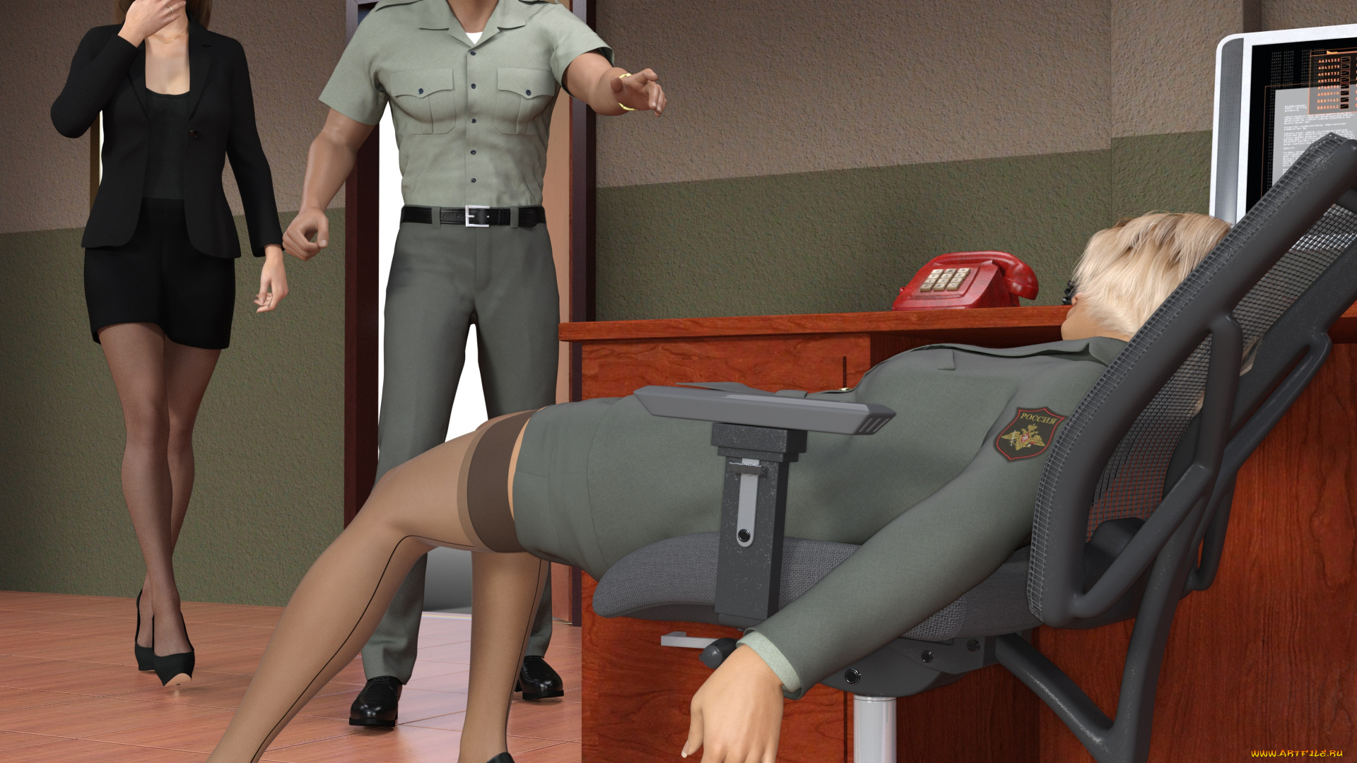 spy, games, 3д, графика, фантазия, , fantasy, девушка, взгляд, фон