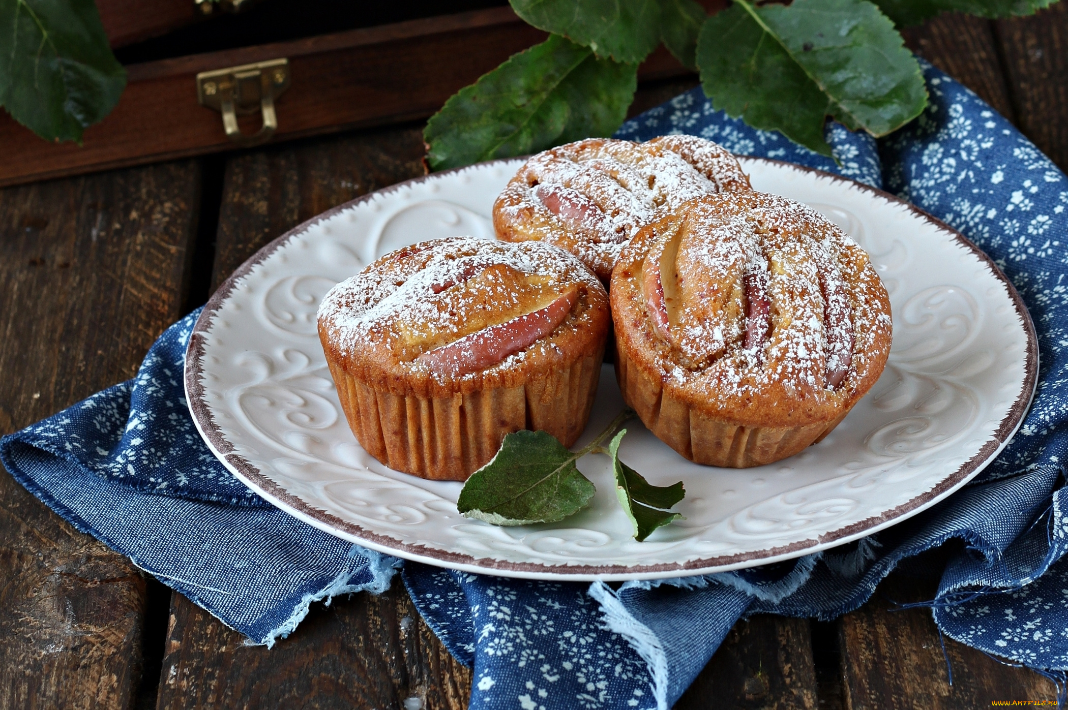 еда, пирожные, , кексы, , печенье, кекс, яблоко