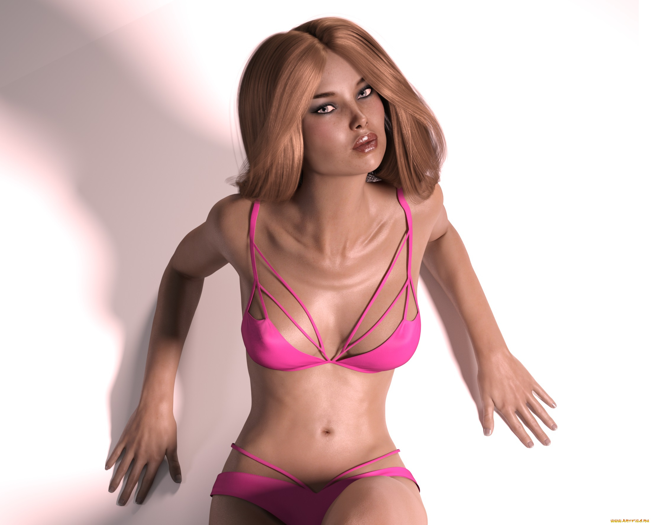 3д, графика, люди, , people, фон, взгляд, девушка