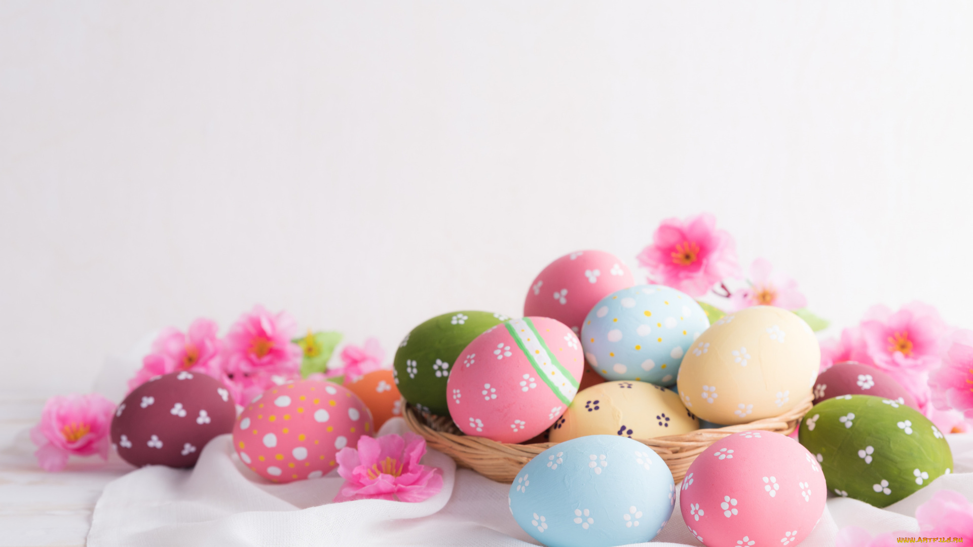 праздничные, пасха, фон, яйца