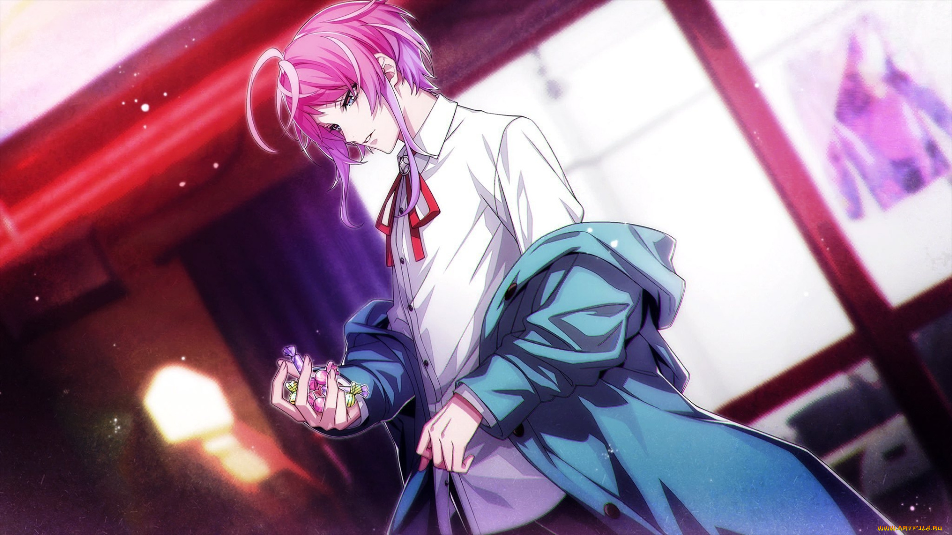 аниме, hypnosis, mic, hypnosis, mic