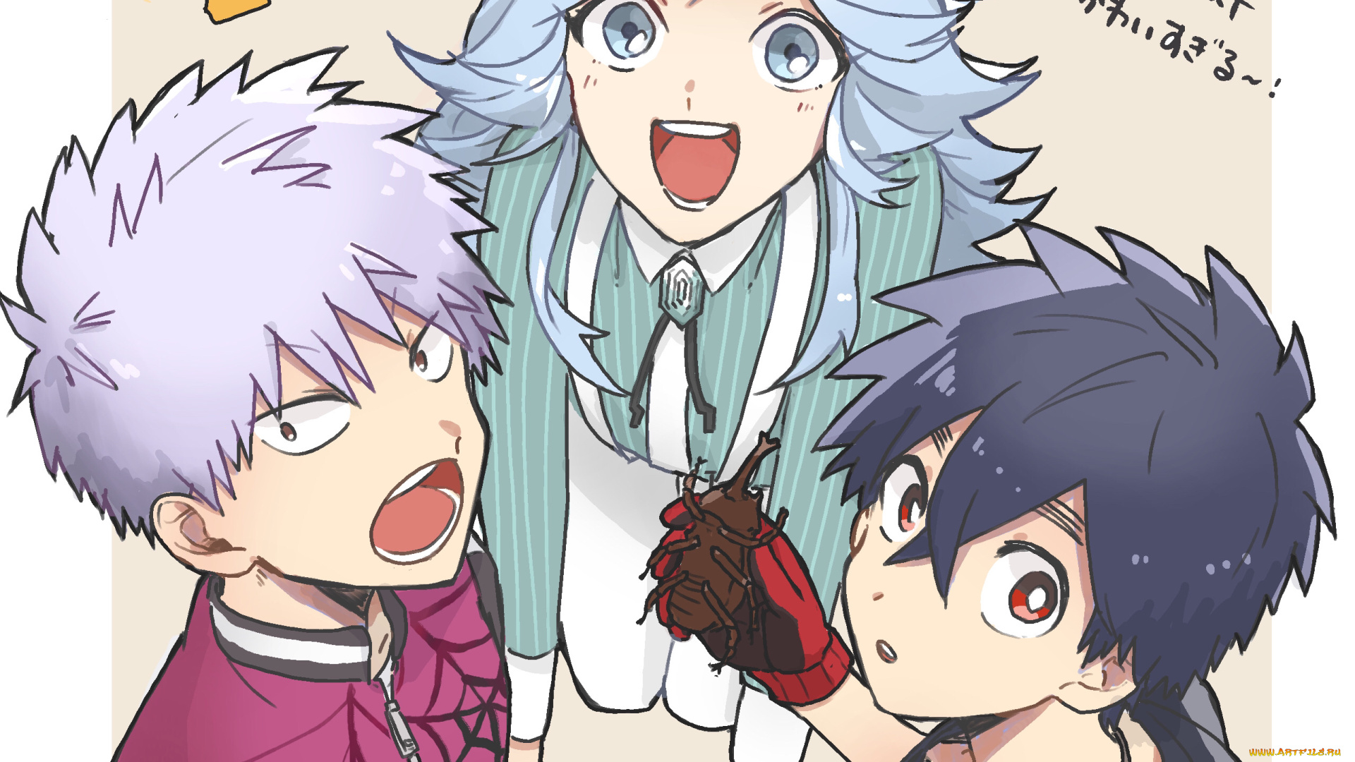 аниме, kemono, jihen, kemono, jihen