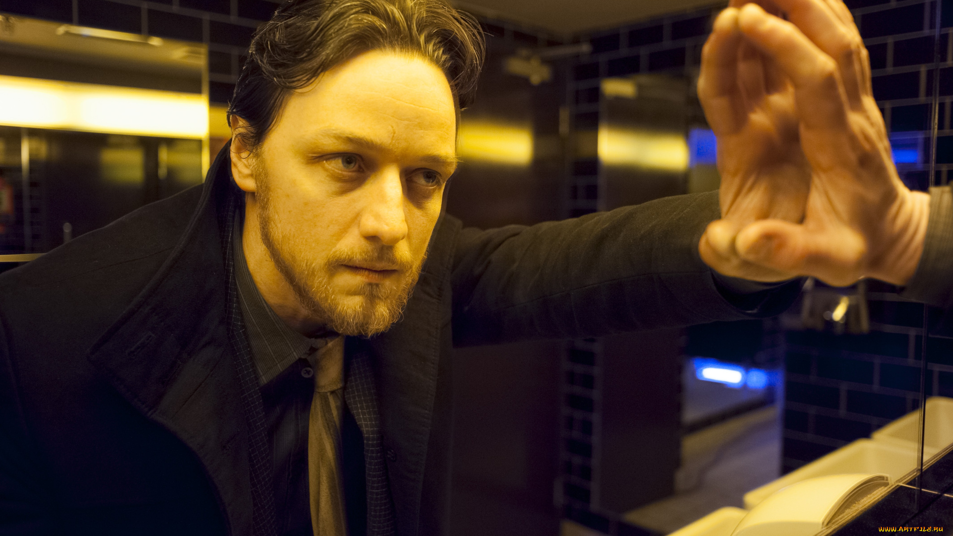 кино, фильмы, filth, мужчина, зеркало