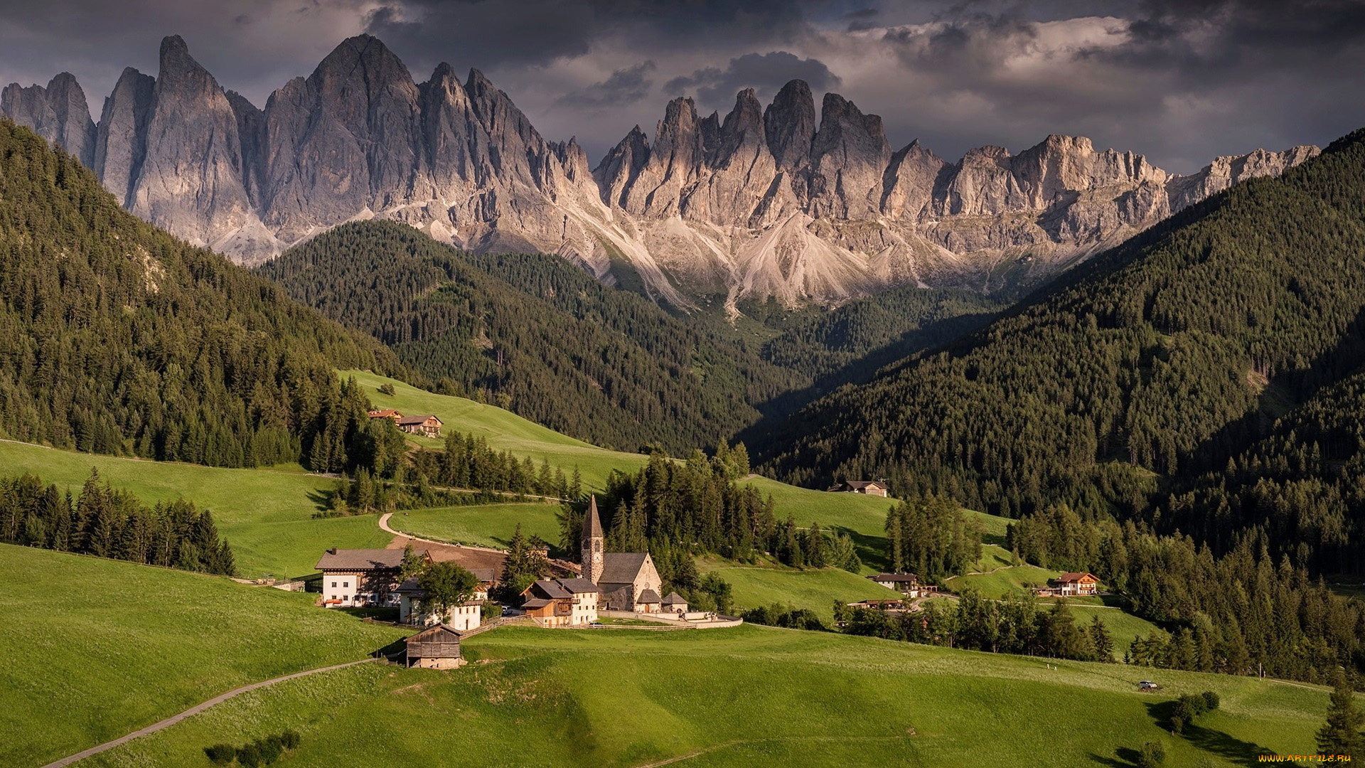 val, di, funes, santa, maddalena, italy, города, валь-де-фюнес, , санта-маддалена, , италия, val, di, funes, santa, maddalena