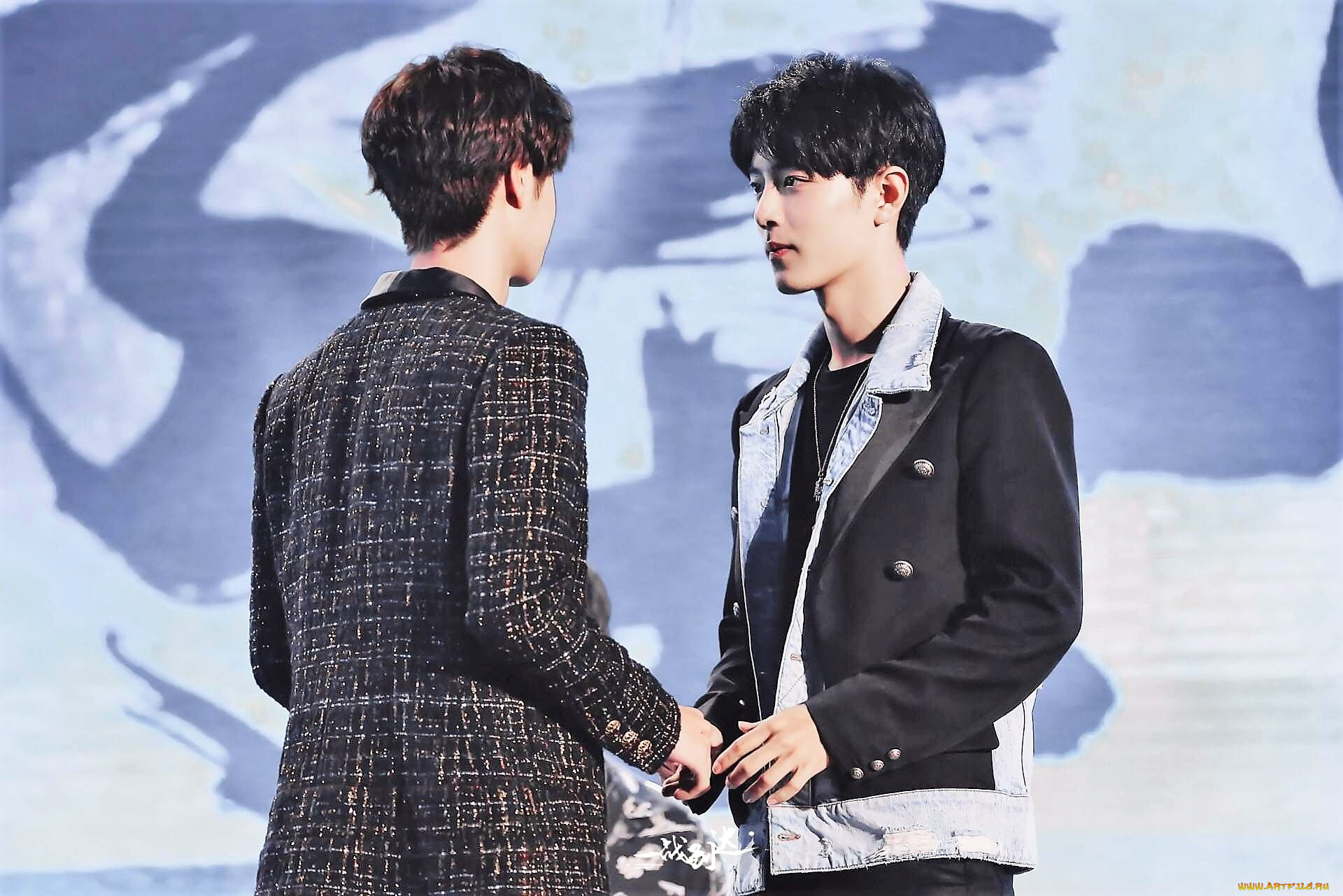 разное, знаменитости, ван, ибо, сяо, чжань, сцена