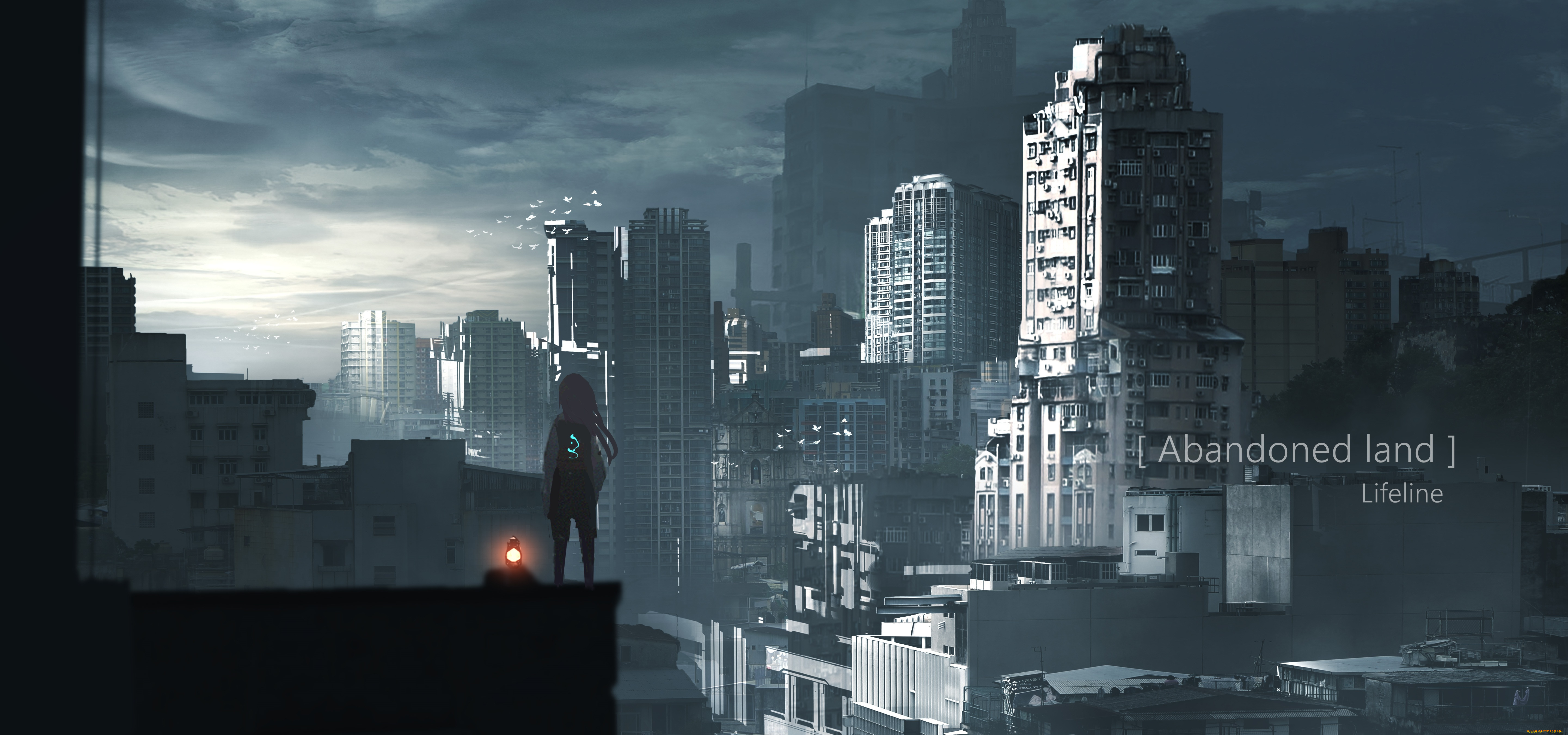 аниме, город, , улицы, , интерьер, , здания, девушка